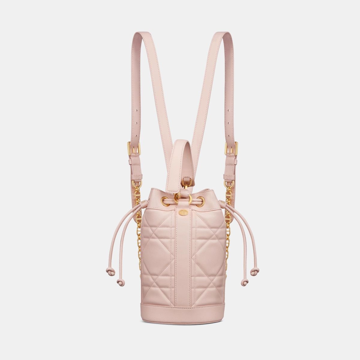 Dior o1bcso1str0226 Size:OS/Small Bagpack in Powder Pink Size ONE SIZE - 2 Thumbnail