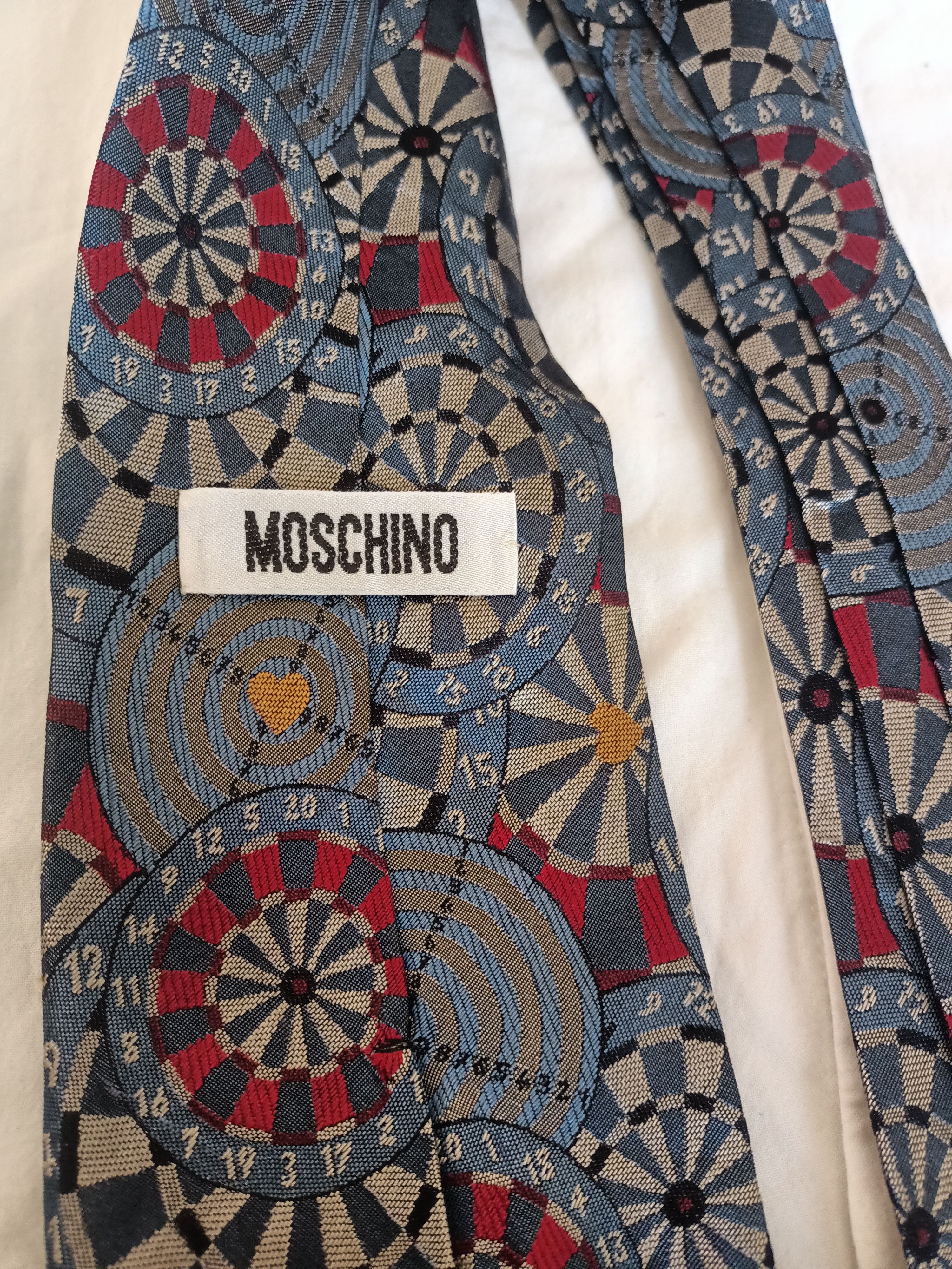 Moschino Moschino Made in Italy neckties Size ONE SIZE - 4 Thumbnail