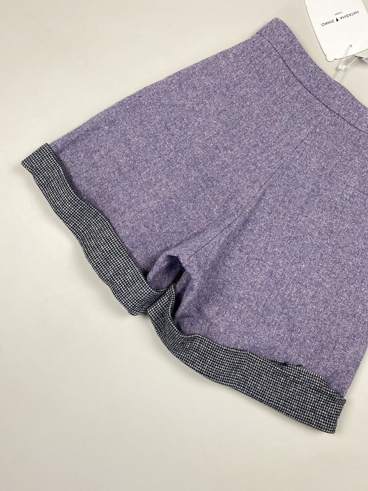 Designer × Natasha Zinko BNWT! Natasha Zinko ladies wool blend high rise shorts Size 25" / US 0 / IT 36 - 22 Thumbnail