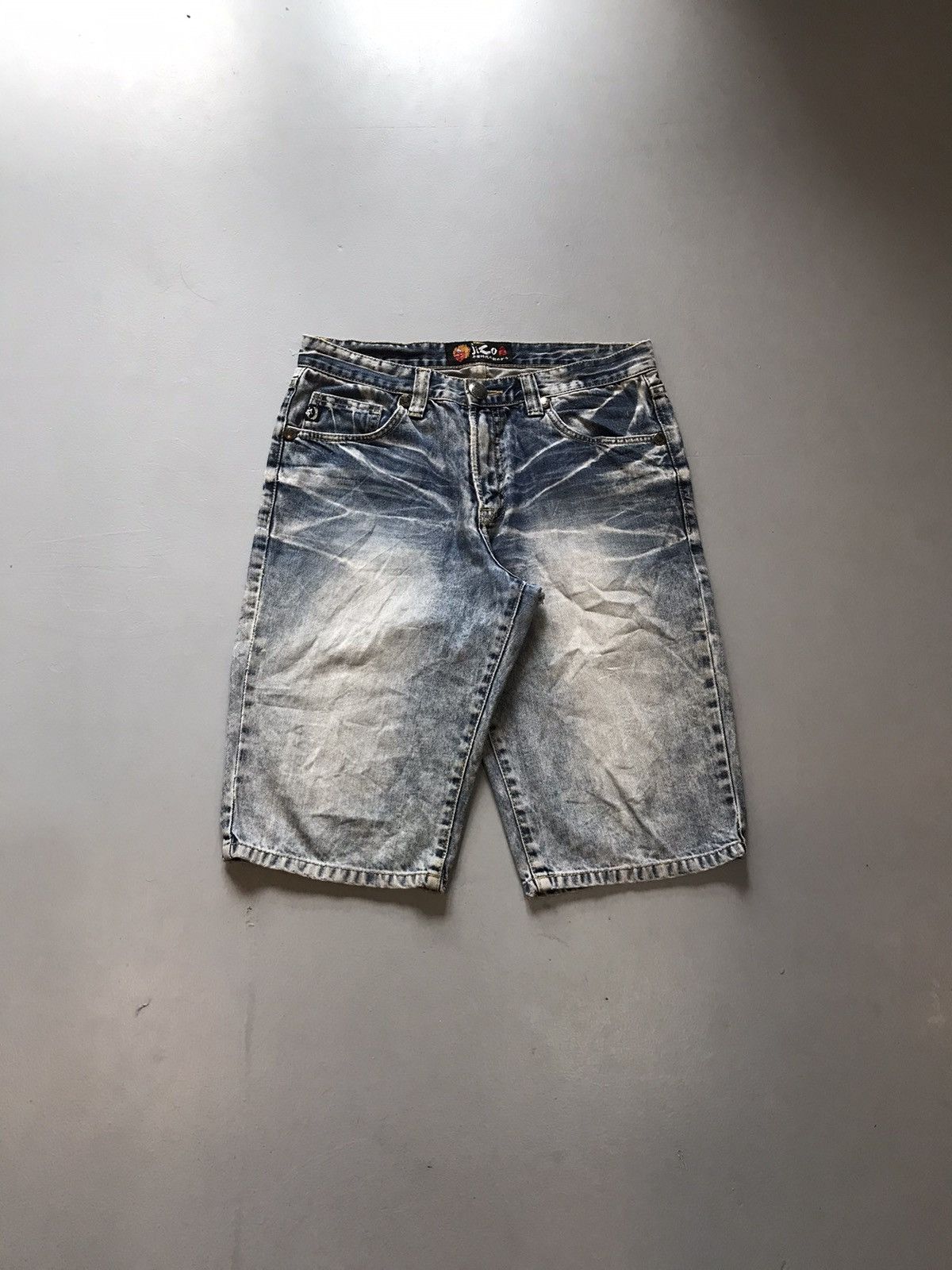 Japanese Brand Vintage Jizo embroidered denim Size US 34 / EU 50 - 2 Thumbnail