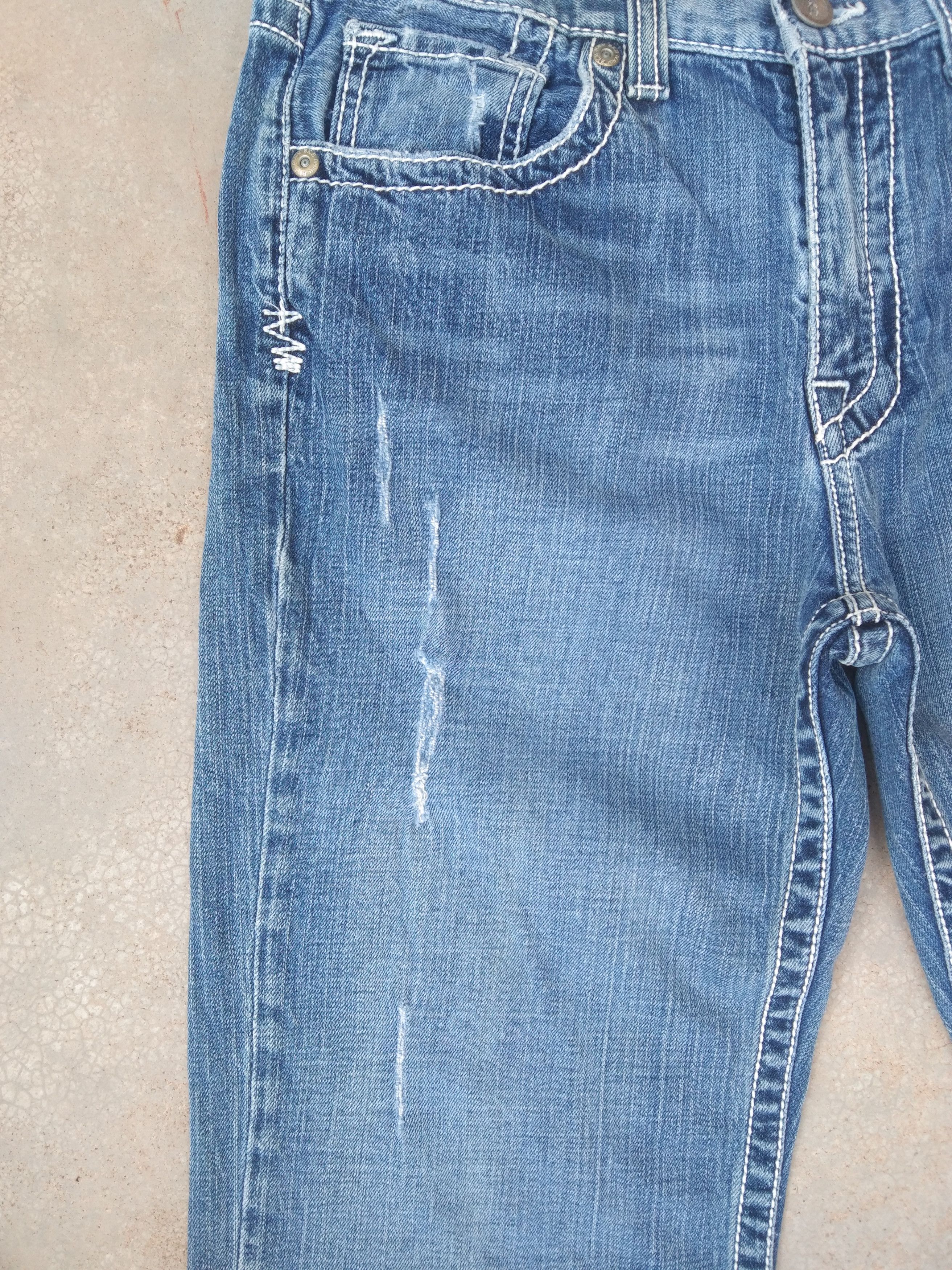 Jean Y2k Vintage Buckle BKE 'Tyler' Bootcut Flared Jeans 32x32 Size US 32 / EU 48 - 5 Thumbnail