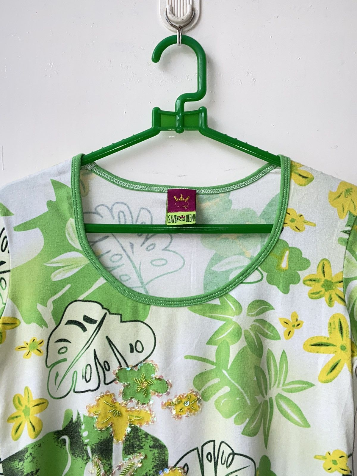 Designer × Jean Paul Gaultier × Seditionaries SAVE THE QUEEN Motive T-shirt Size XS / US 0-2 / IT 36-38 - 3 Thumbnail