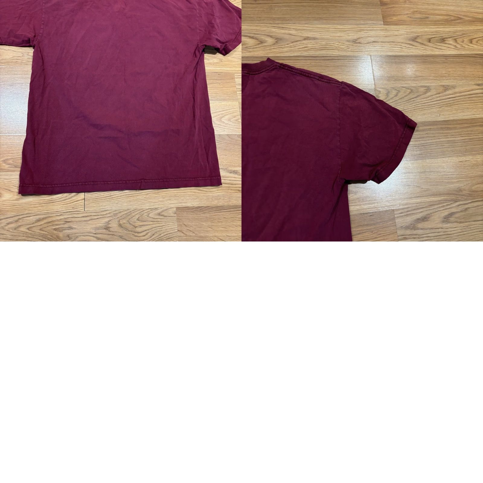 Vintage VINTAGE Famous Stars & Straps Since 99 Burgundy Maroon Red T Shirt Mens Size L Size US L / EU 52-54 / 3 - 9 Thumbnail