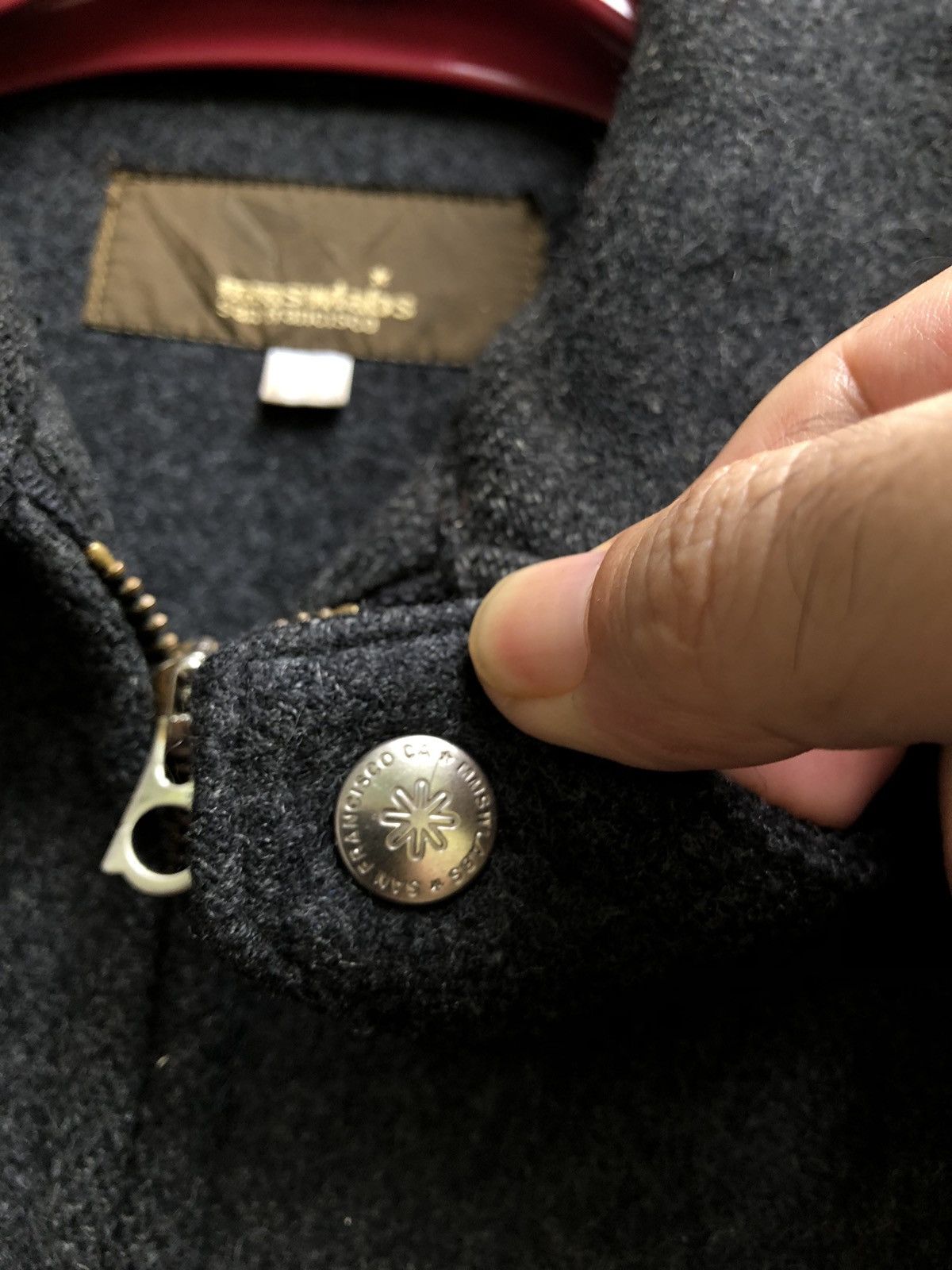 Needles × Nepenthes MMSWLABS NEW YORK Wool Melton Jacket Size US M / EU 48-50 / 2 - 12 Thumbnail