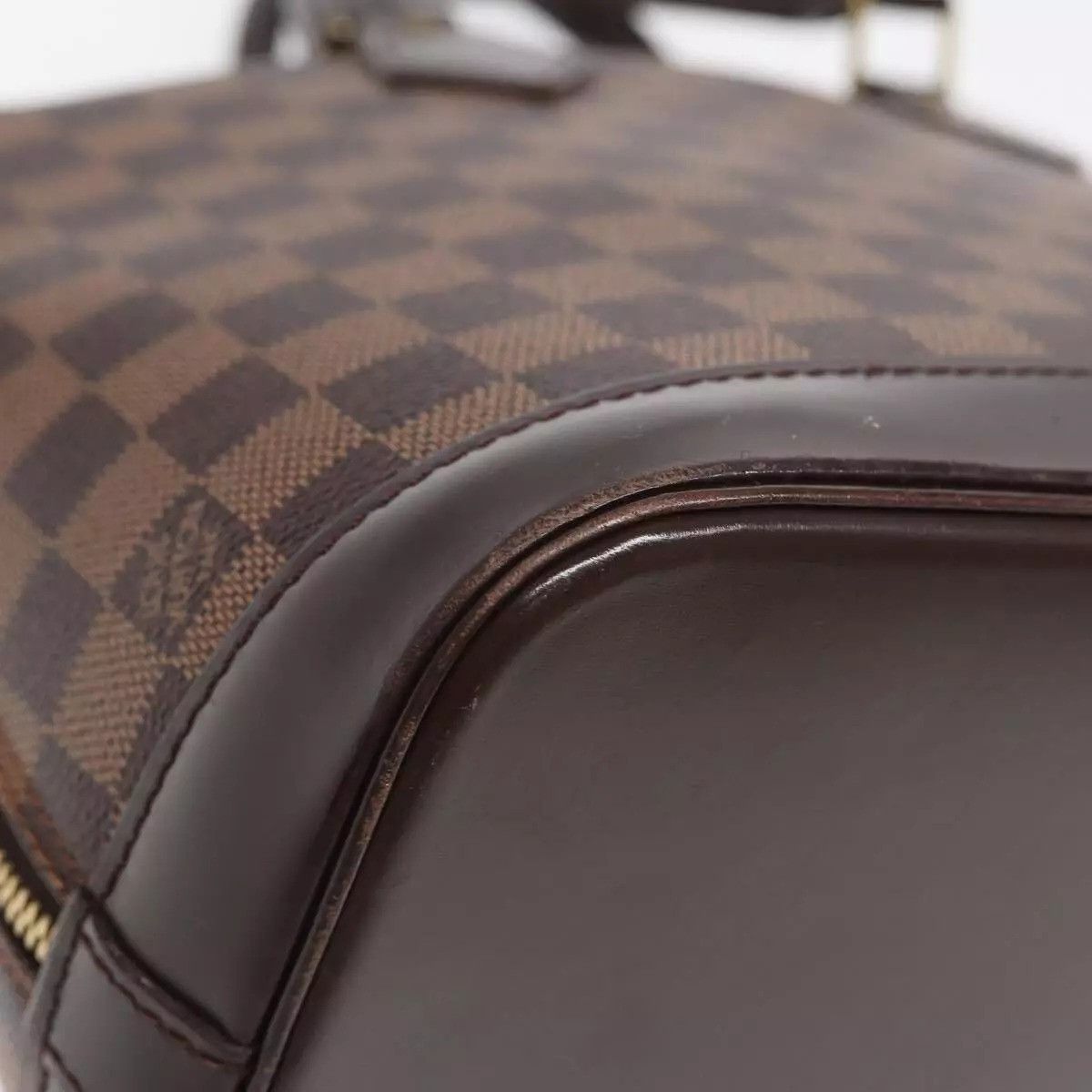 Louis Vuitton LOUIS VUITTON Damier Ebene Alma Hand Bag Size ONE SIZE - 5 Thumbnail