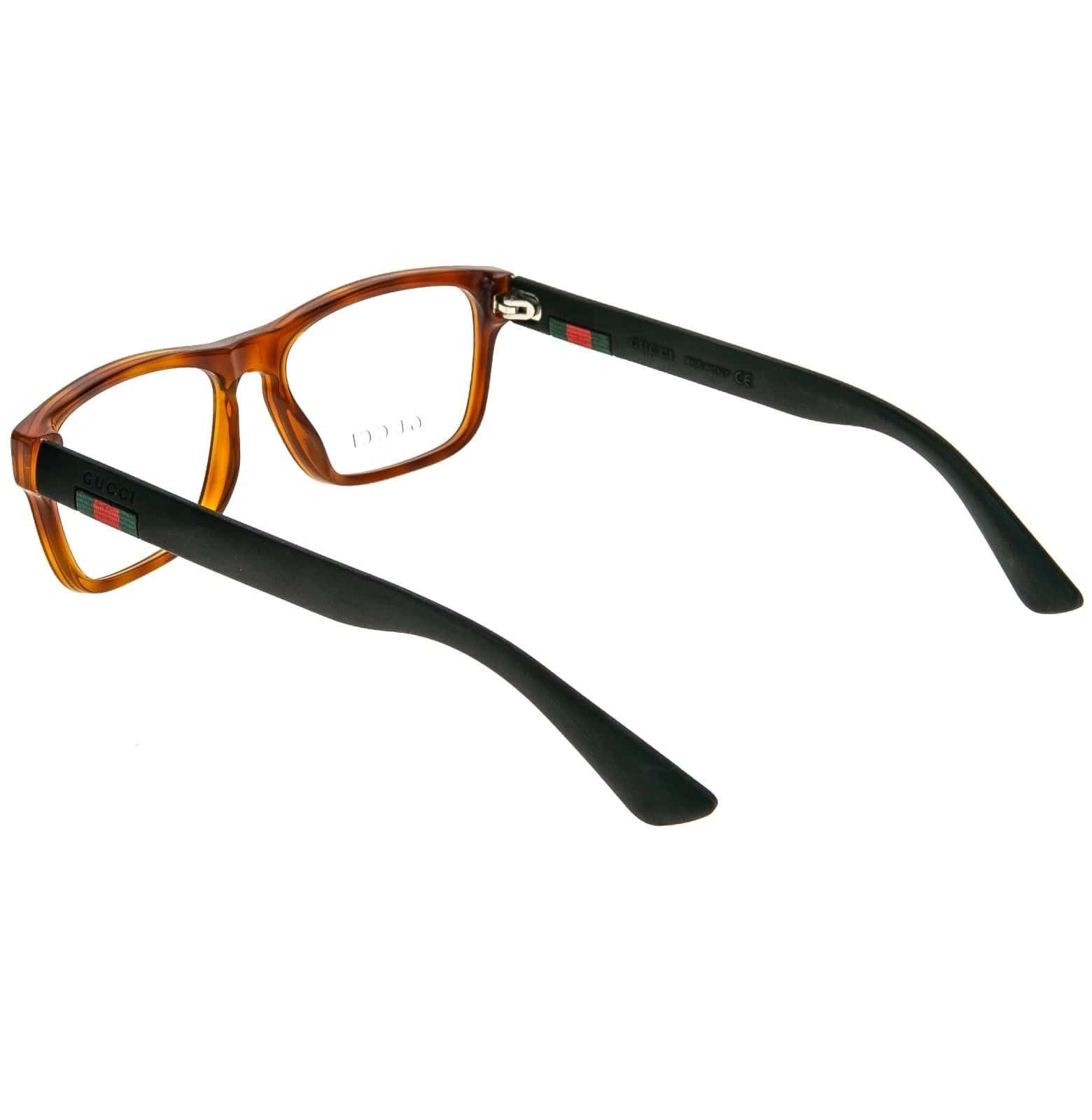 Gucci GUCCI GG0174O 0174 Black STRIPE Eyeglasses Optical Frame 003 Size ONE SIZE - 9 Thumbnail