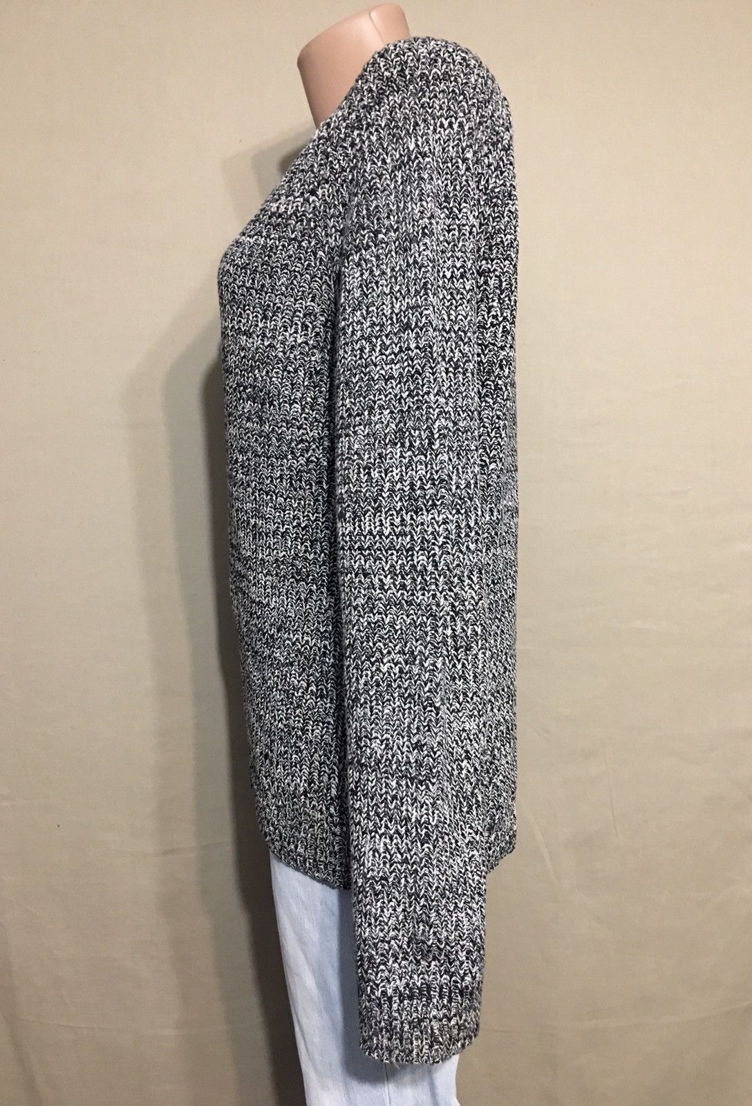 Sandro SANDRO Paris Grey Knit Wool Angora Cashmere Sweater Size L Size L / US 10 / IT 46 - 3 Thumbnail