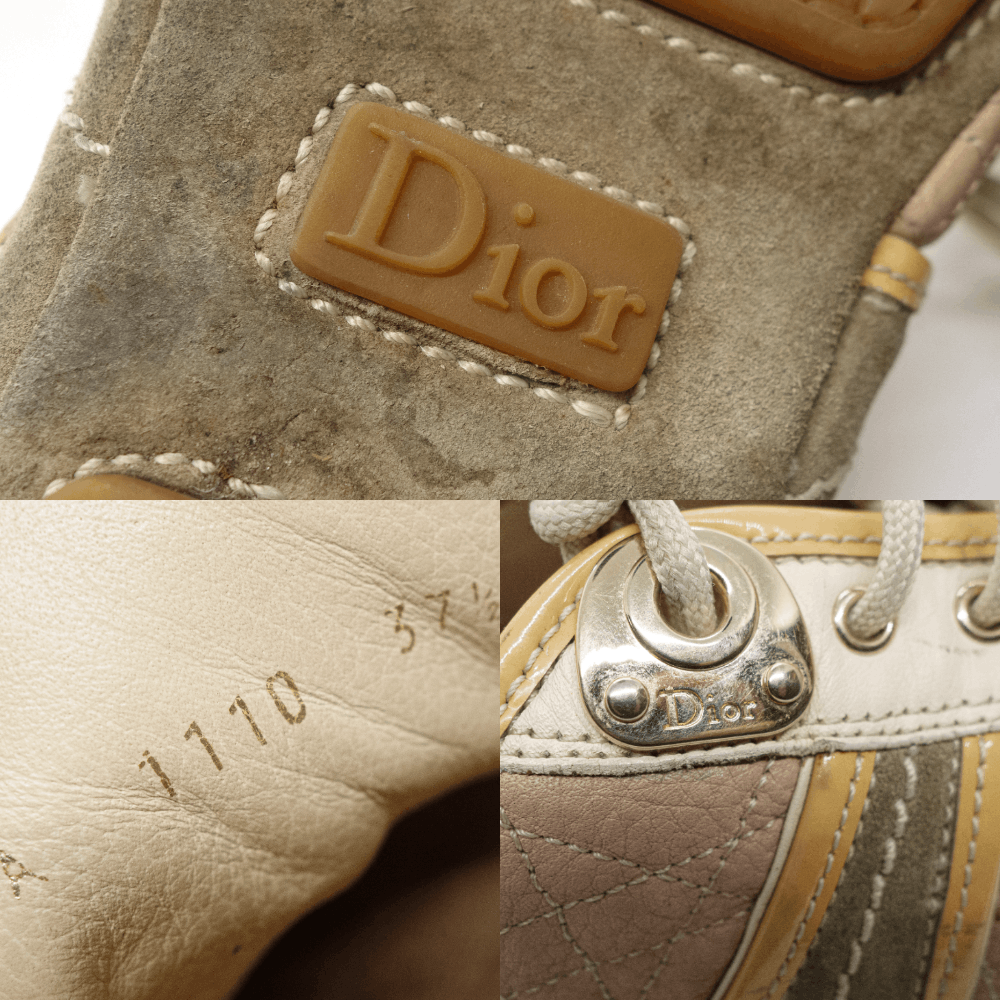 Dior 00S John Galliano Era Low Y2K Logo Sneakers Vintage Size US 7.5 / IT 37.5 - 8 Thumbnail