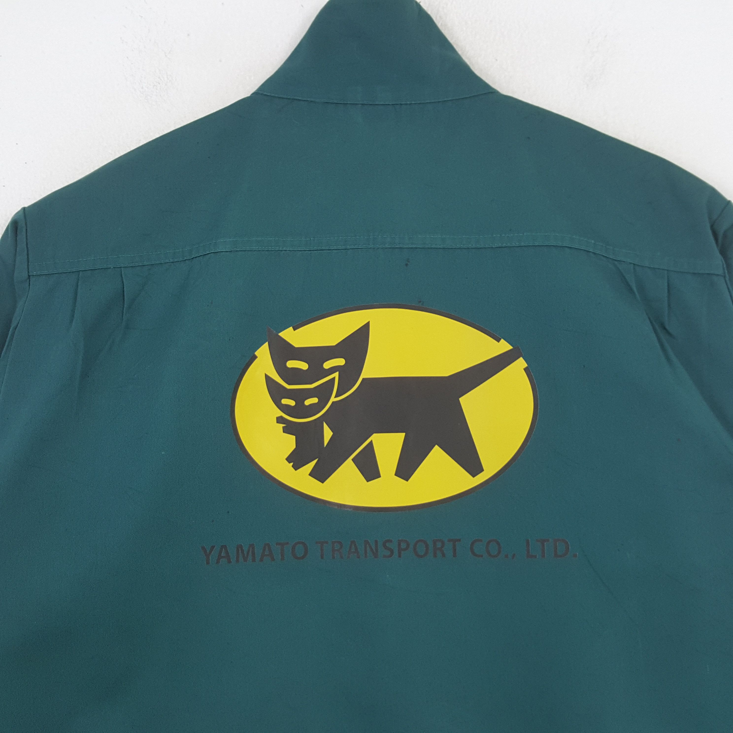 Japanese Brand × Vintage Vintage YAMATO TRANSPORT Japan Brand Custom Jacket C296N13 Size US M / EU 48-50 / 2 - 2 Thumbnail