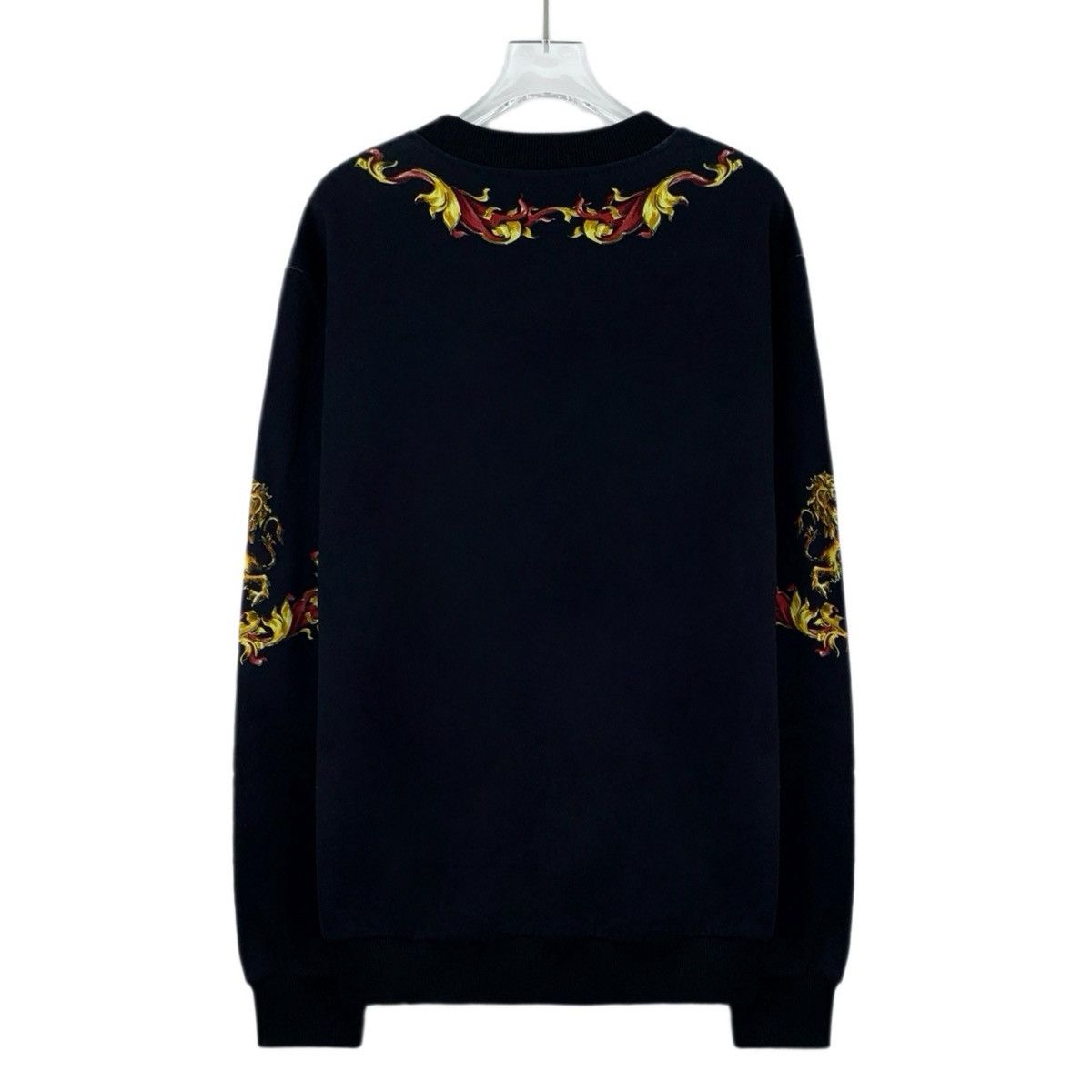 Dolce & Gabbana Dolce & Gabbana Knight Court Long Sleeve Sweatshirt K26WX Size US M / EU 48-50 / 2 - 2 Thumbnail