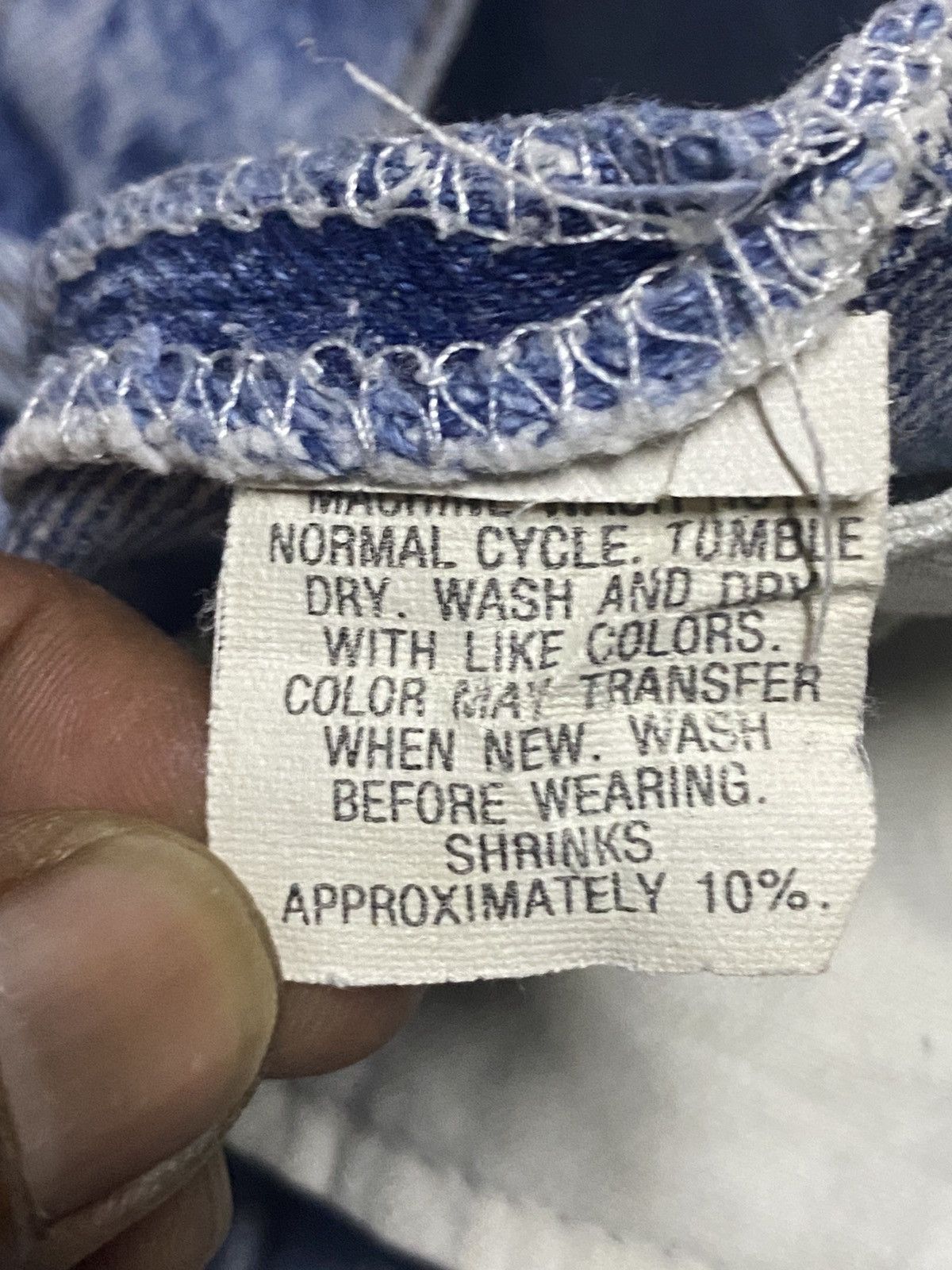 Levi's Vintage Levis 501 70s Faded Wash Repair Distressed Jeans Size US 29 - 21 Thumbnail