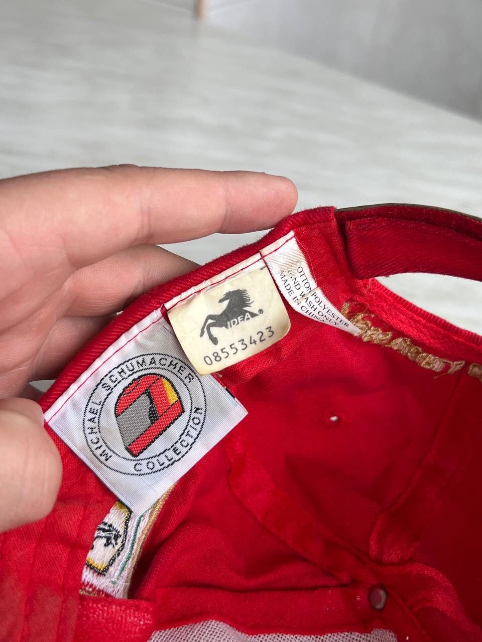 Ferrari × Formula 1 Vintage 2001 F1 Ferrari WORLD CHAMPION Schumacher hat cap 01 Size ONE SIZE - 7 Thumbnail