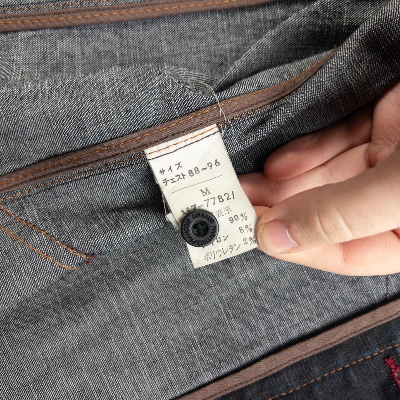 Marithe + Francois Girbaud Vintage Marithe Francois Girbaud Button Up Denim Jacket M Size US M / EU 48-50 / 2 - 6 Thumbnail