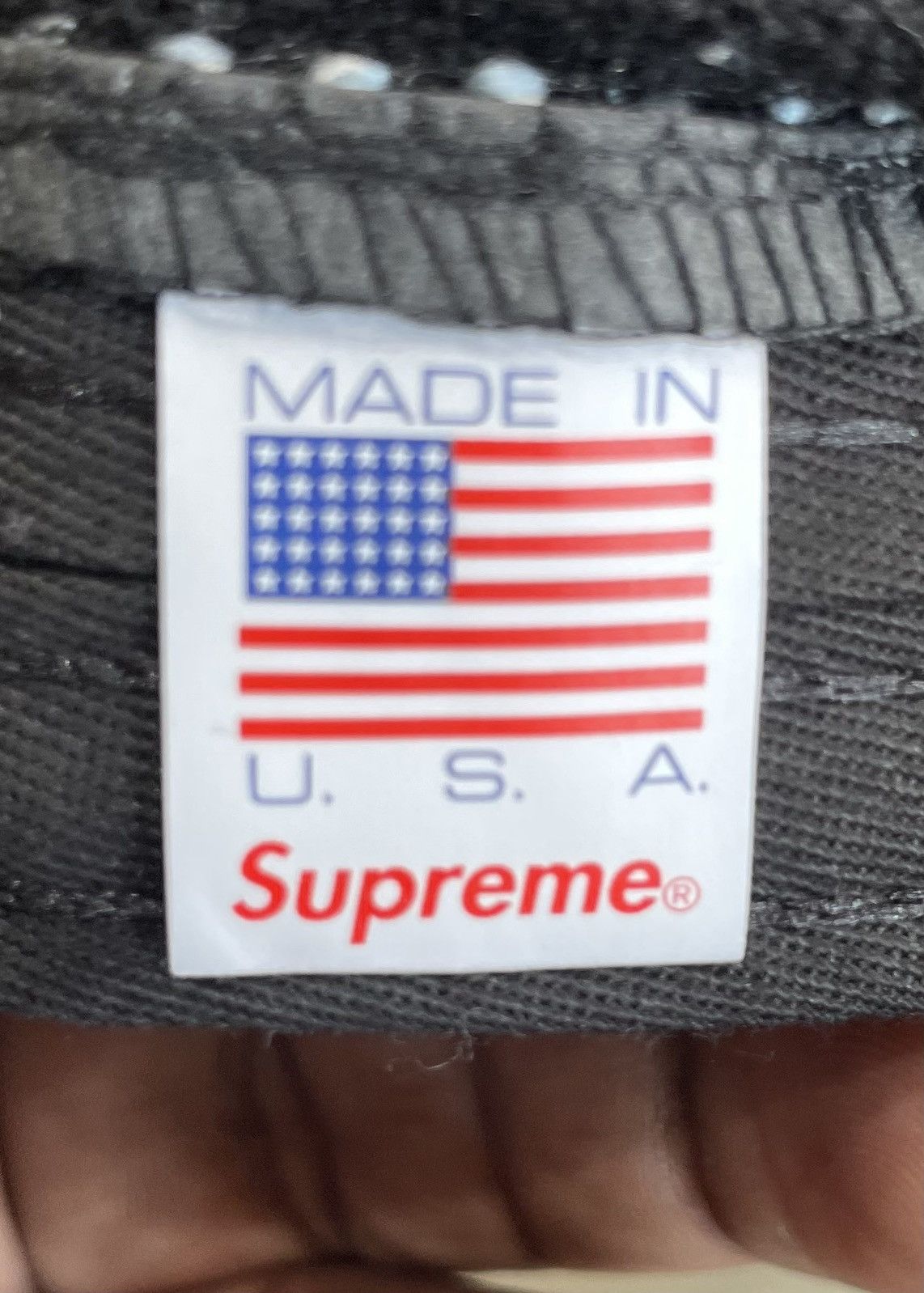 Supreme Supreme Boucle Camp Cap 'Black 2018 Size ONE SIZE - 4 Thumbnail