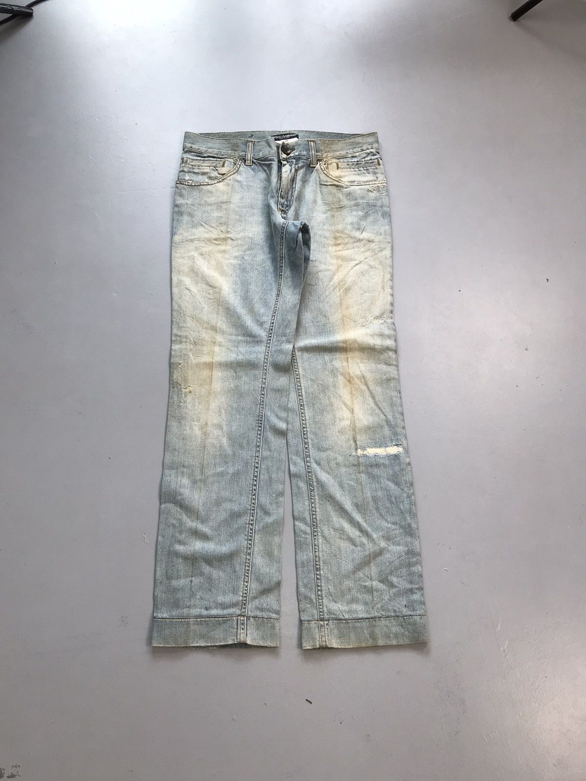 Dolce & Gabbana Vintage dolce & gabbana dusty denim Size US 33 - 2 Thumbnail