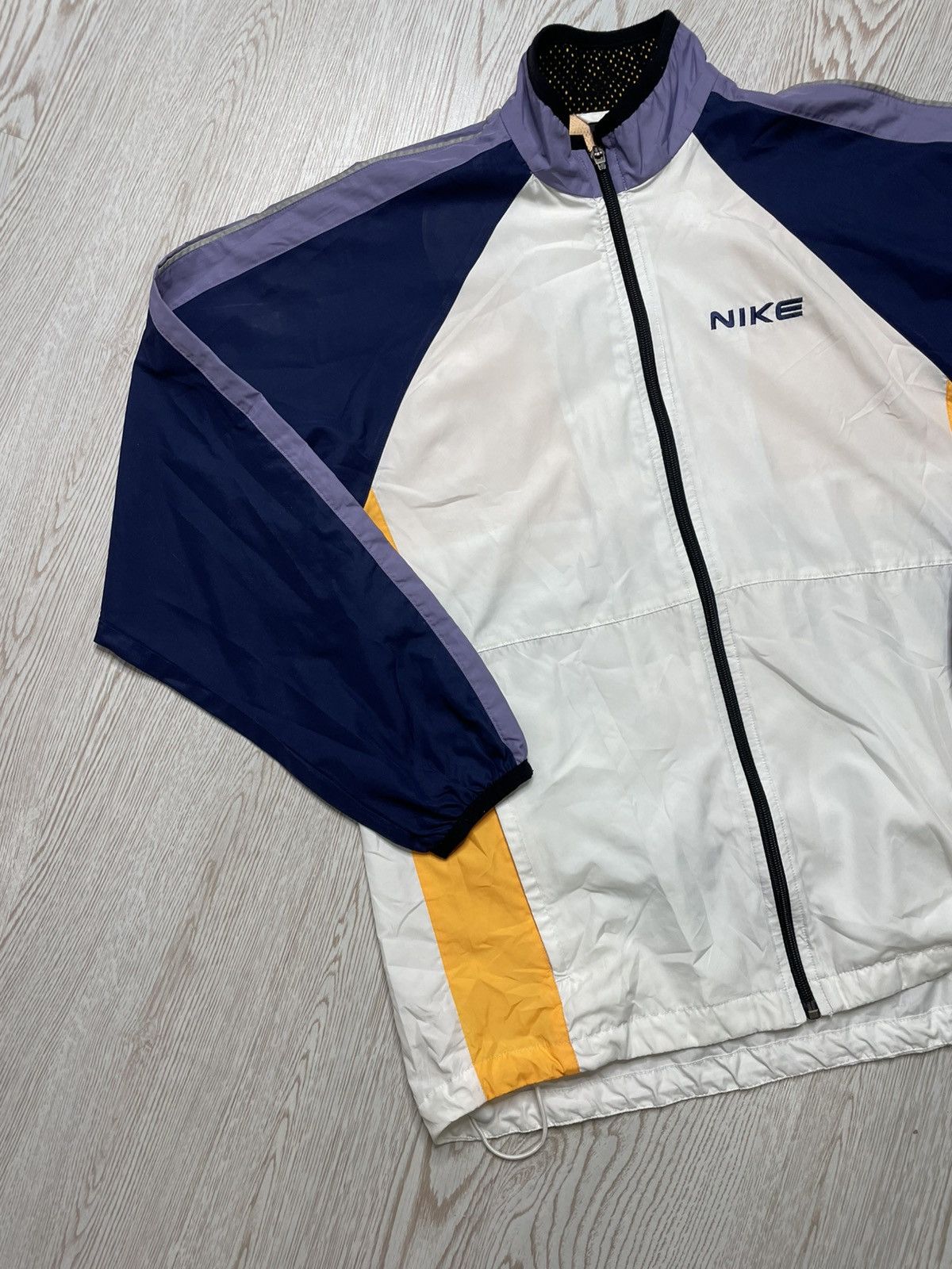 Nike × Vintage Y2K Vintage Nike Track Jacket Raincoat size M Size US M / EU 48-50 / 2 - 2 Thumbnail