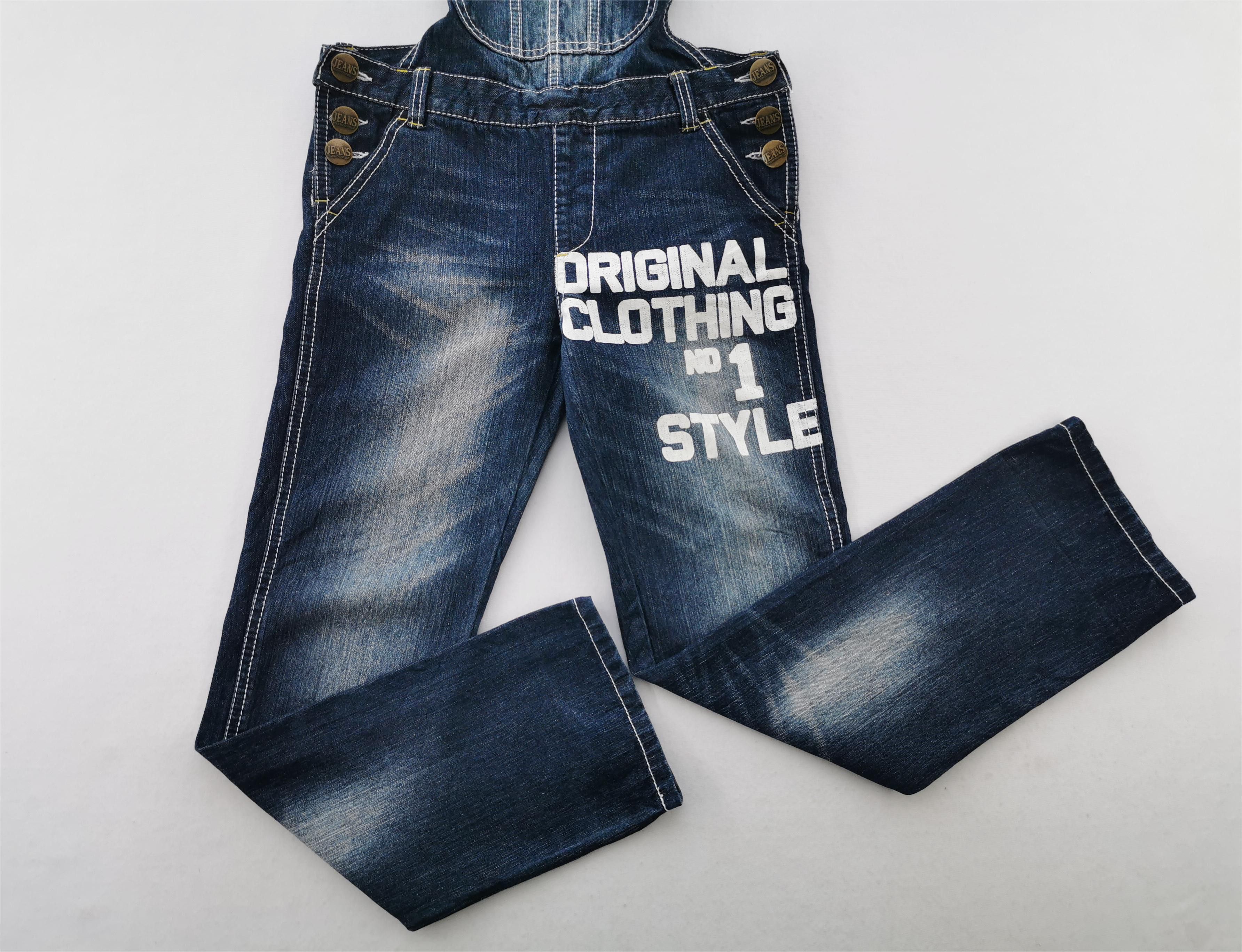 Japanese Brand Vintage 90s Blue Moon Blue Denim Overall Size M Waist 36 Size US 36 / EU 52 - 4 Thumbnail
