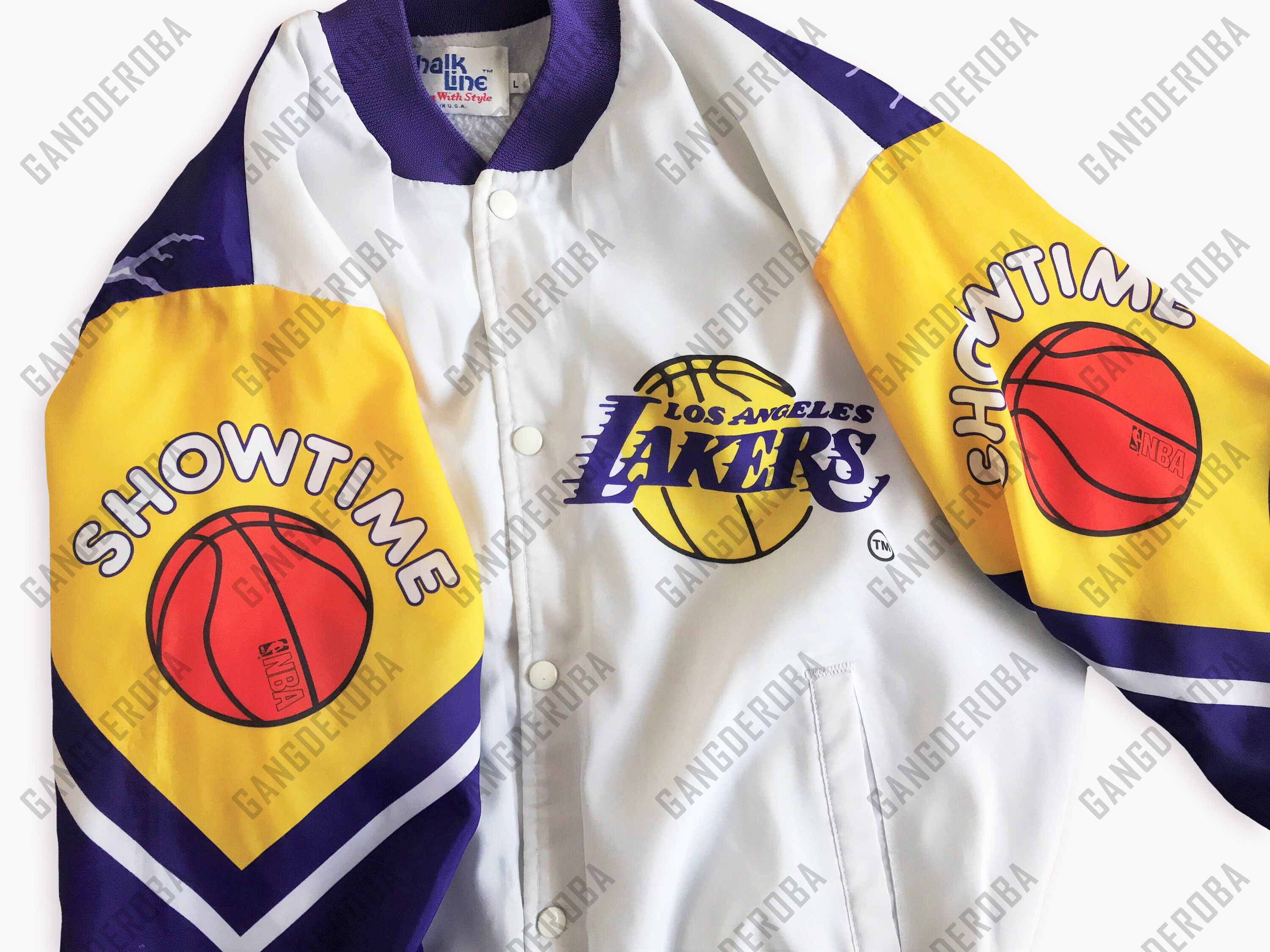 Chalk Line RARE Vintage 80s CHALK LINE LAKERS Jacket Fanimation NBA M Size US M / EU 48-50 / 2 - 9 Thumbnail