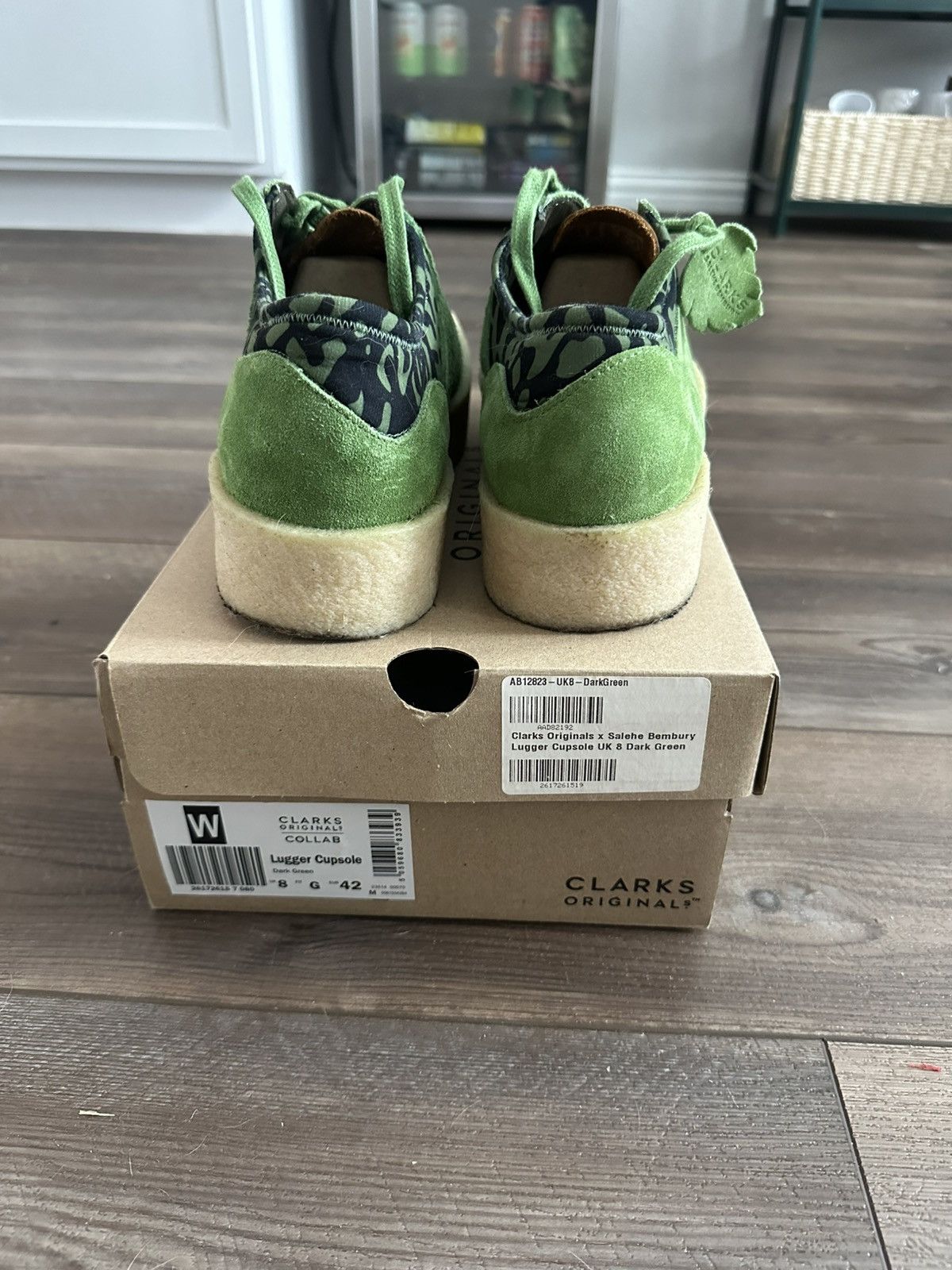 Salehe Bembury Salehe Bembury x Clark’s Lugger Cupsole Wallaby’s Mens 9 Size US 9 / EU 42 - 6 Thumbnail