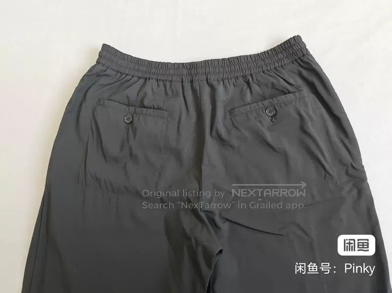 Hermes Hermes Men's black wool sweatpants, 98% virgin wool, side Size US 40 / EU 56 - 5 Thumbnail