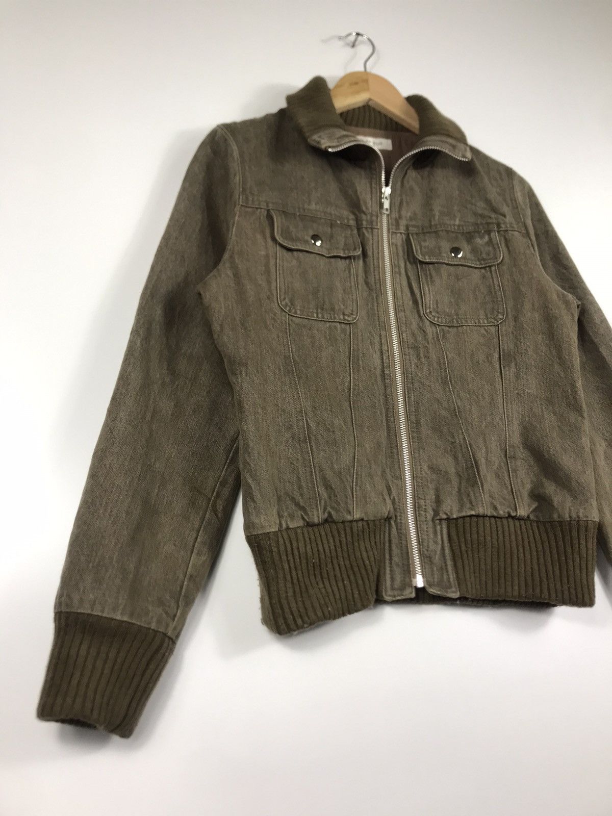 Japanese Brand 🔥Glacier Trucker Style Bomber Jacket Size L / US 10 / IT 46 - 4 Thumbnail