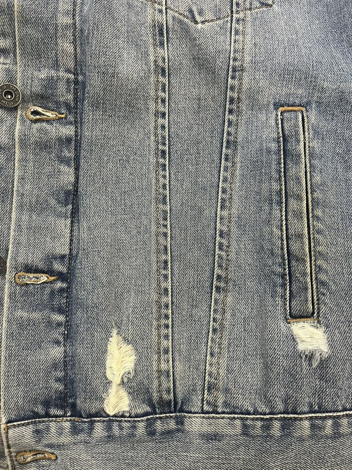 Topman TOPMAN men’s denim jacket Size US M / EU 48-50 / 2 - 11 Thumbnail