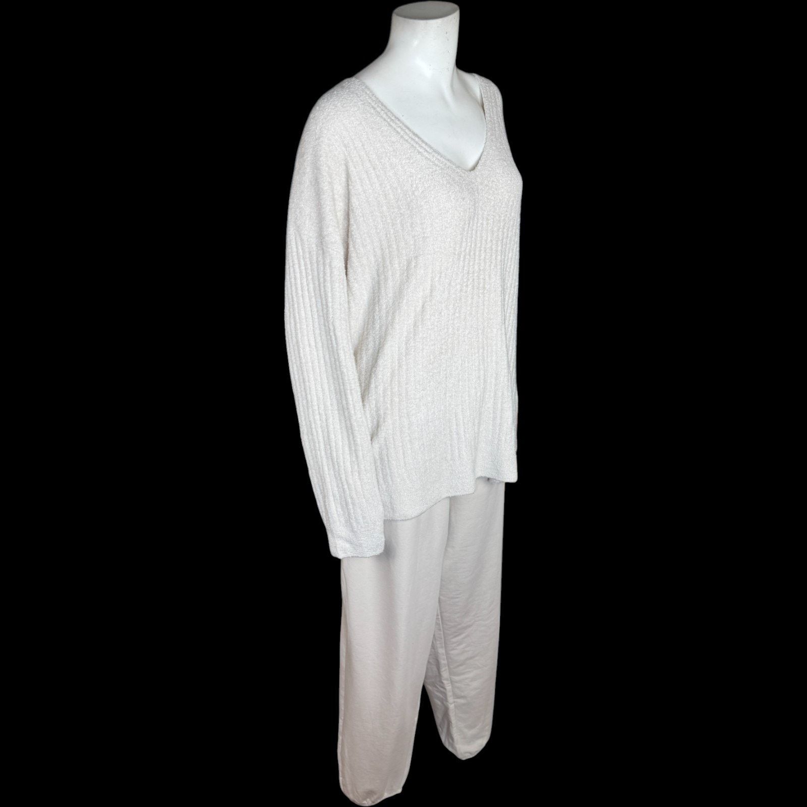 Other Barefoot Dreams Lite Pullover Straight Leg Pant Sand Dune1XT Size 29" - 7 Thumbnail