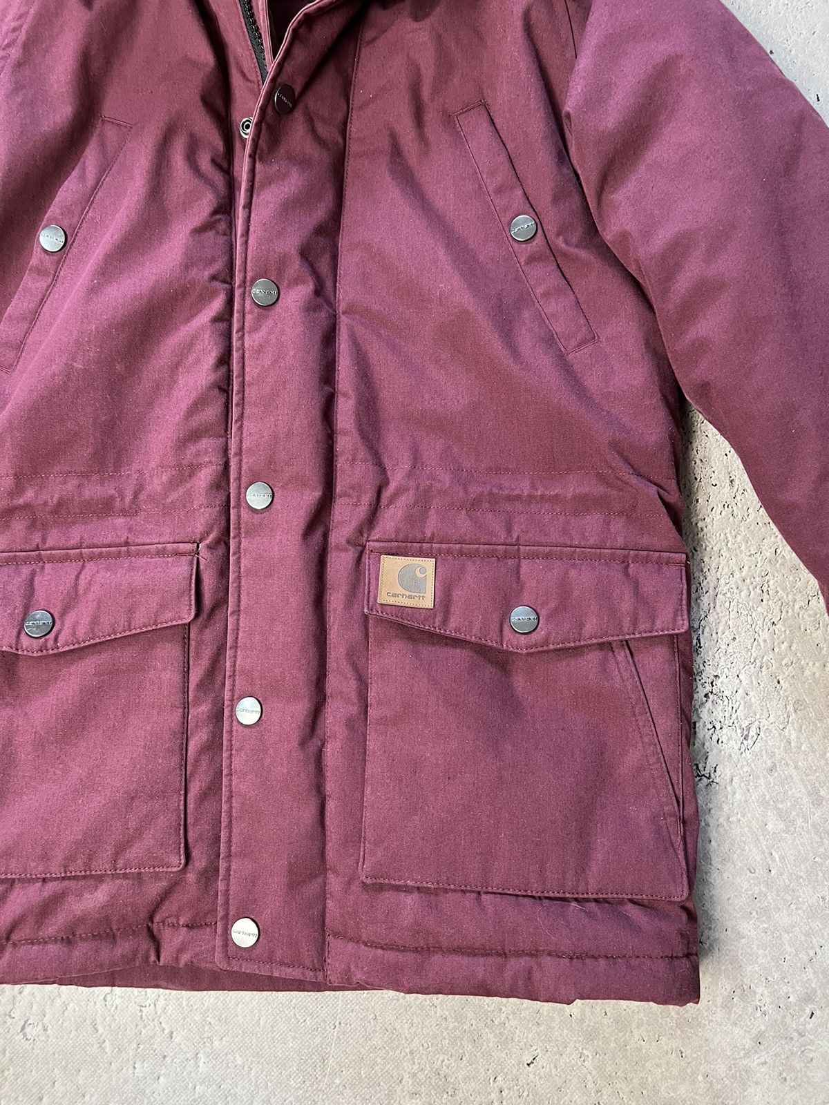 Carhartt × If Six Was Nine × Vintage Carhartt Vintage cold parka Jacket with furry hoodie Size US S / EU 44-46 / 1 - 2 Thumbnail