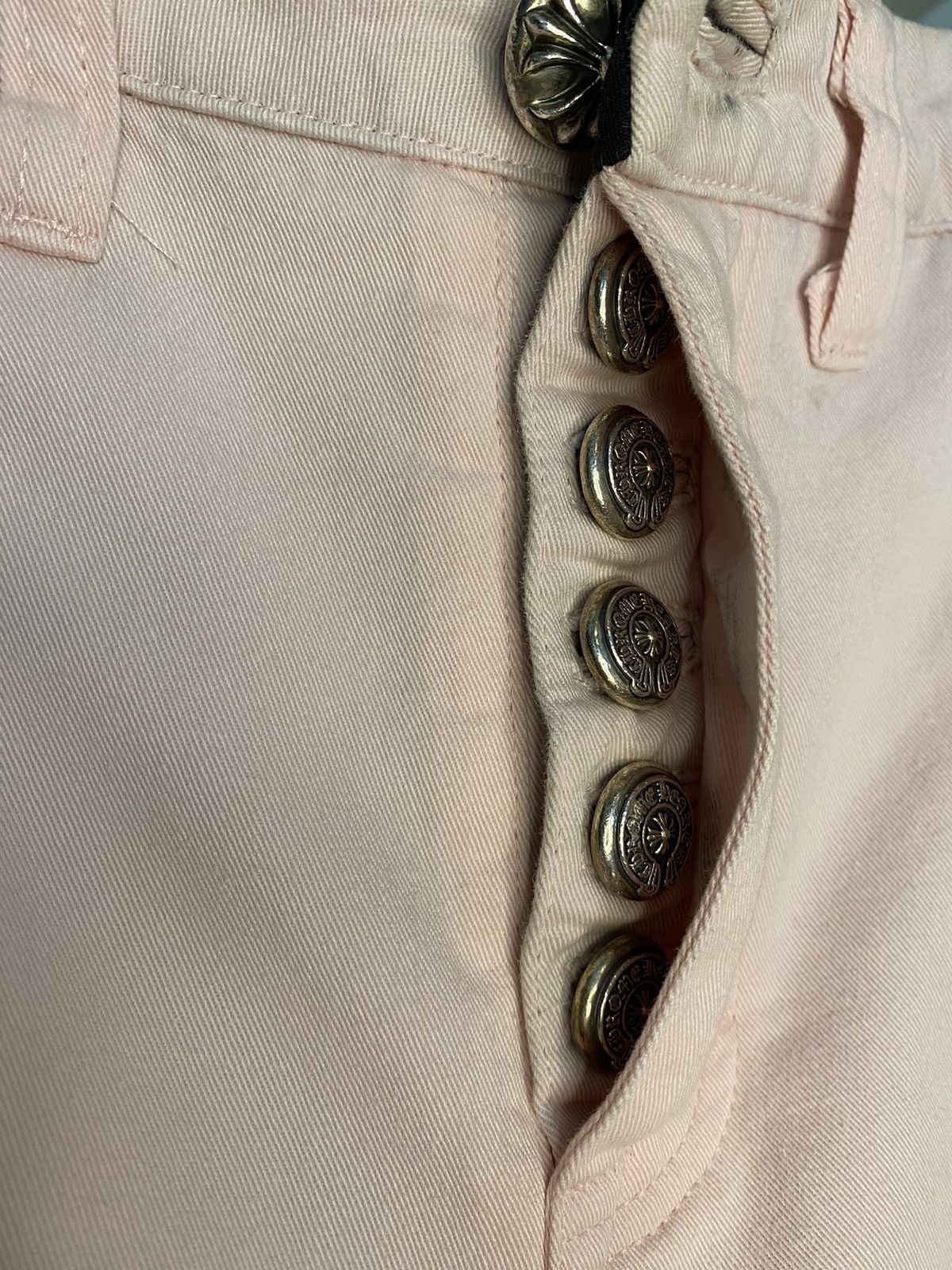 Chrome Hearts Chrome Hearts 1 of 1 Pink 99 Eyez Matty Boy Chino Pants Size US 29 - 9 Thumbnail