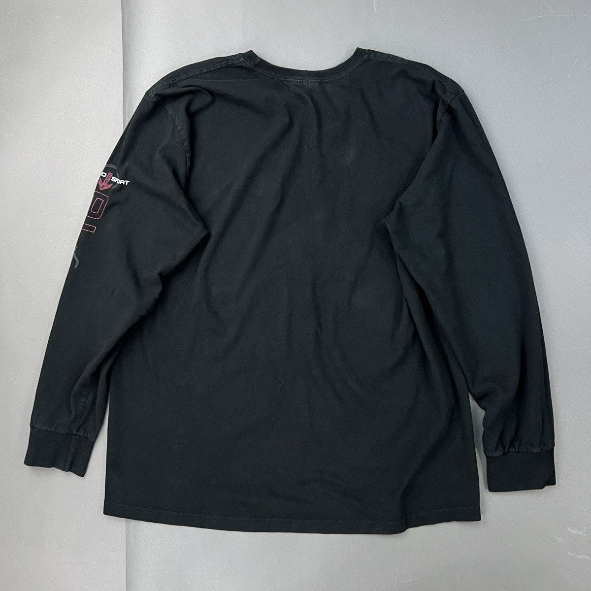 Ralph Lauren Sport Vintage POLO SPORT Rubber Spell Out Sweatshirt Size US L / EU 52-54 / 3 - 6 Thumbnail