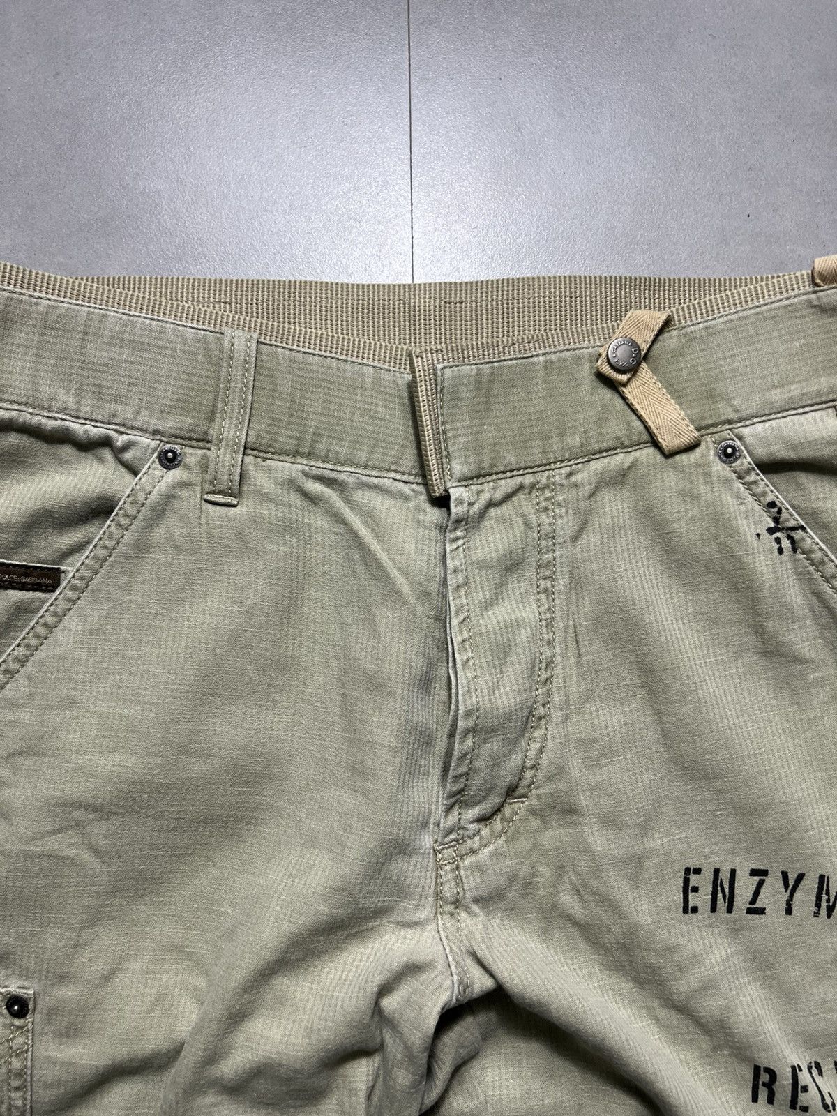 Dolce & Gabbana Dolce & Gabbana - S/S '05 Utilitarian Naval Pants Size 32" / US 10 / IT 46 - 7 Thumbnail
