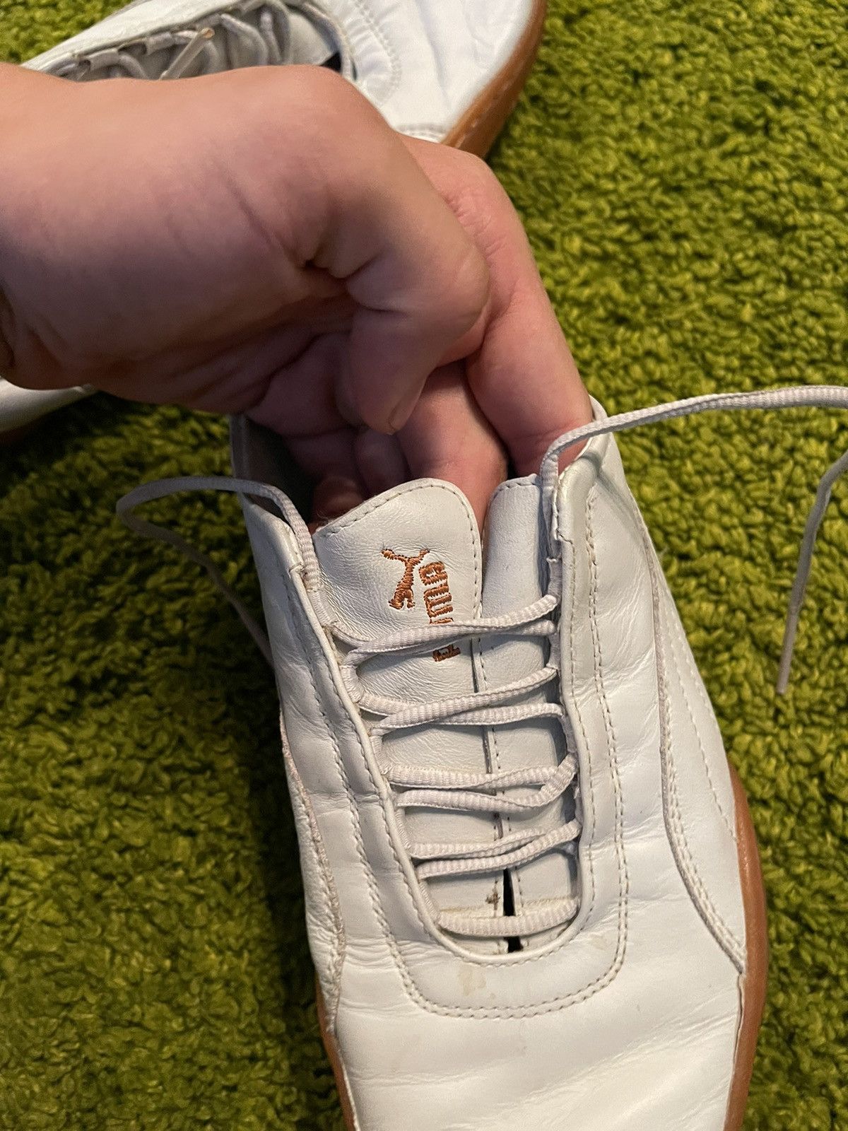Designer × Puma × Vintage Puma 2000s vintage real leather sneakers Y2K Size US 9 / IT 39 - 9 Thumbnail