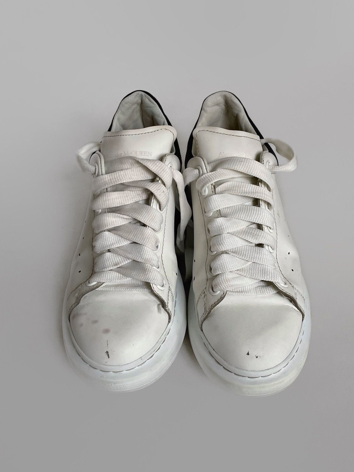 Alexander McQueen Alexander McQueen oversized leather sneakers Size US 8 / IT 38 - 5 Thumbnail