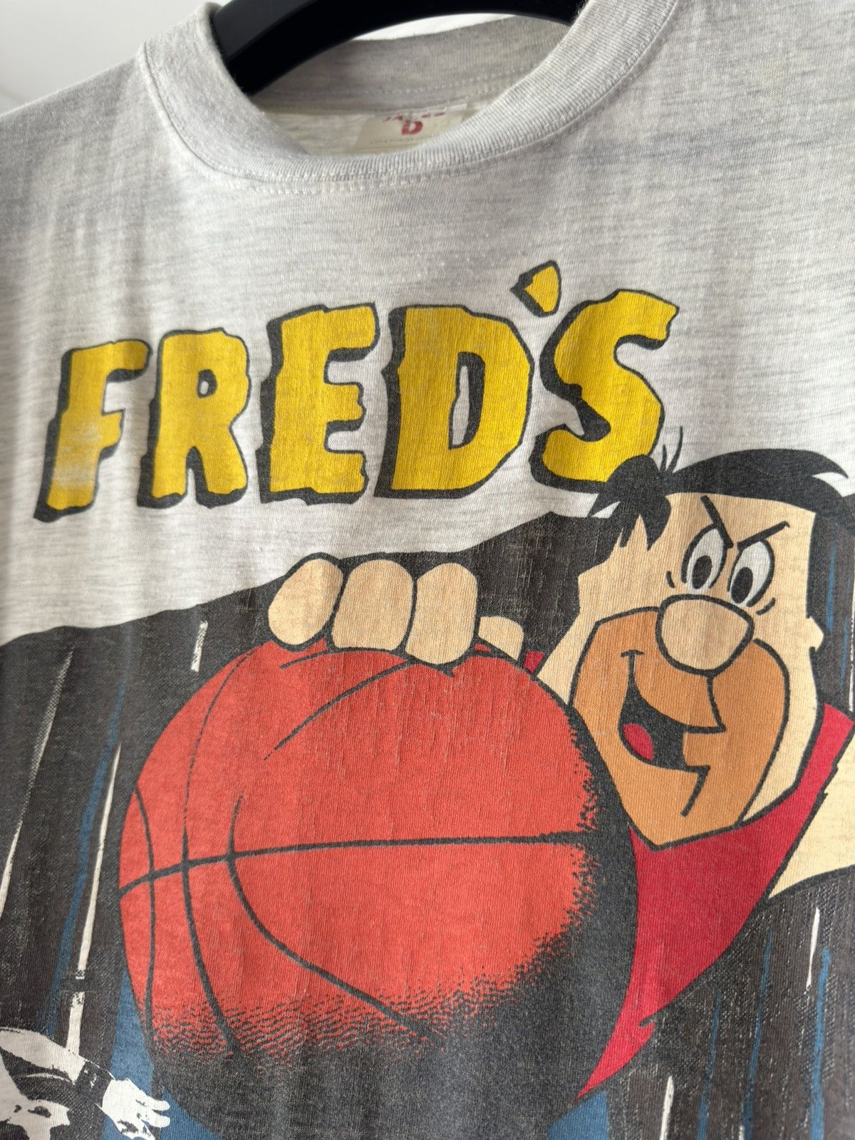 Cartoon Network × Vintage Vintage 1991 FLINTSTONES Basketball Fred Tee Single Stitch Size US M / EU 48-50 / 2 - 3 Thumbnail