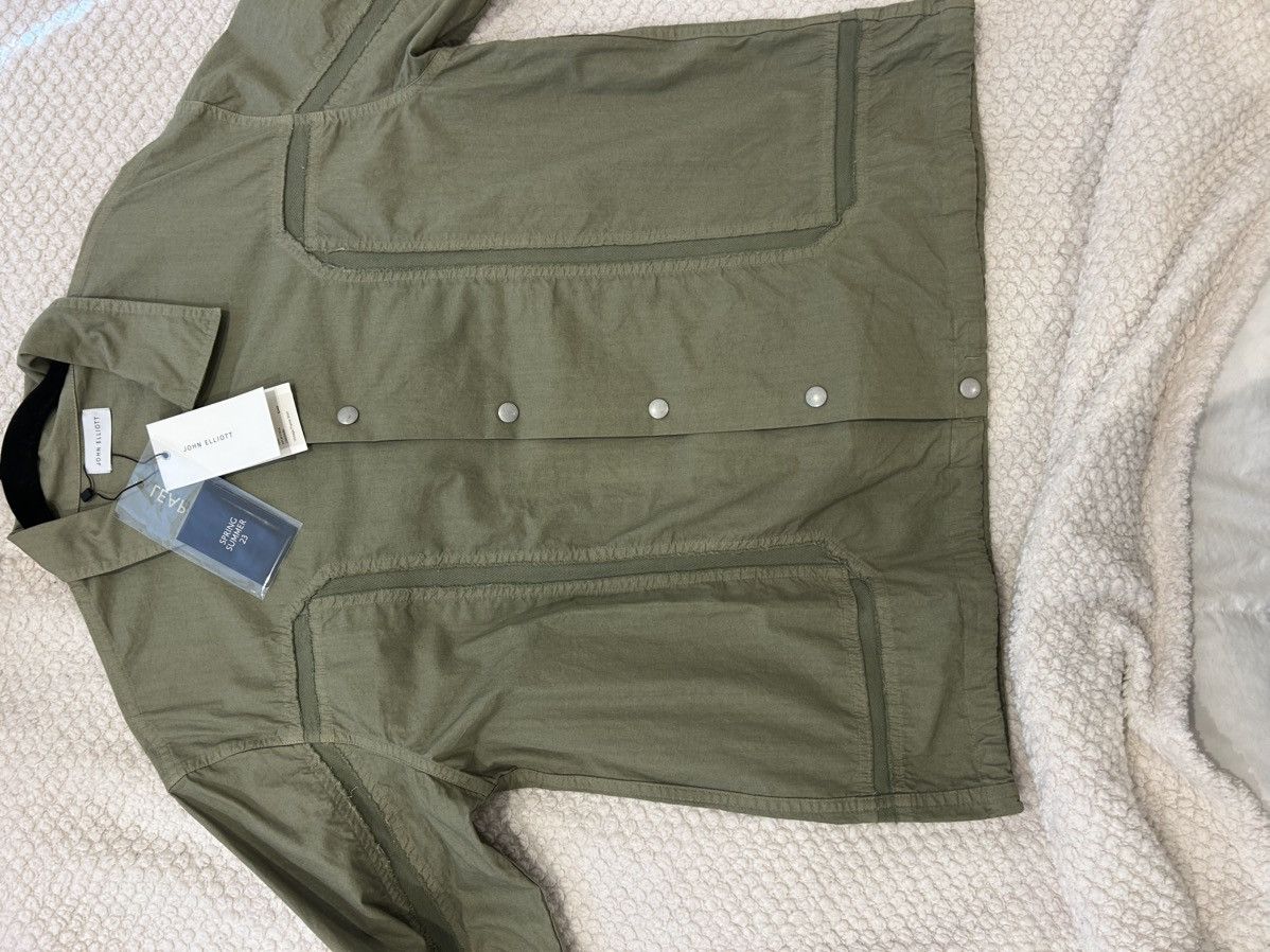 John Elliott John Elliott Vintage Frame / Panelled Shirt - Medium Size US L / EU 52-54 / 3 - 5 Thumbnail