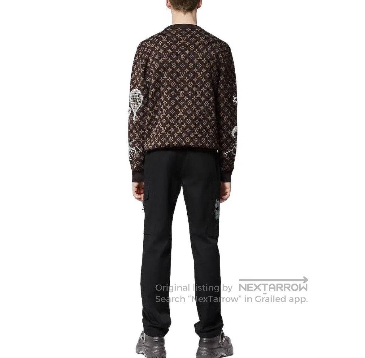 Louis Vuitton Louis Vuitton FW23 Embroidered Cargo Pants. Size US 28 / EU 44 - 9 Thumbnail