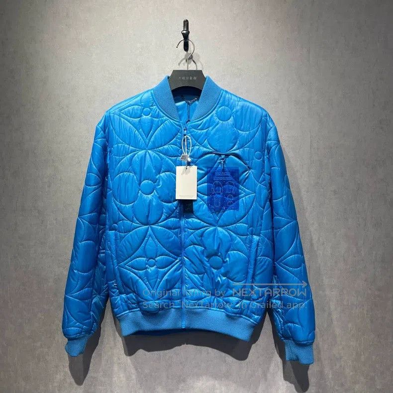 Louis Vuitton Louis Vuitton Klein Blue Triplet Cotton Jacket Size US M / EU 48-50 / 2 - 1 Thumbnail