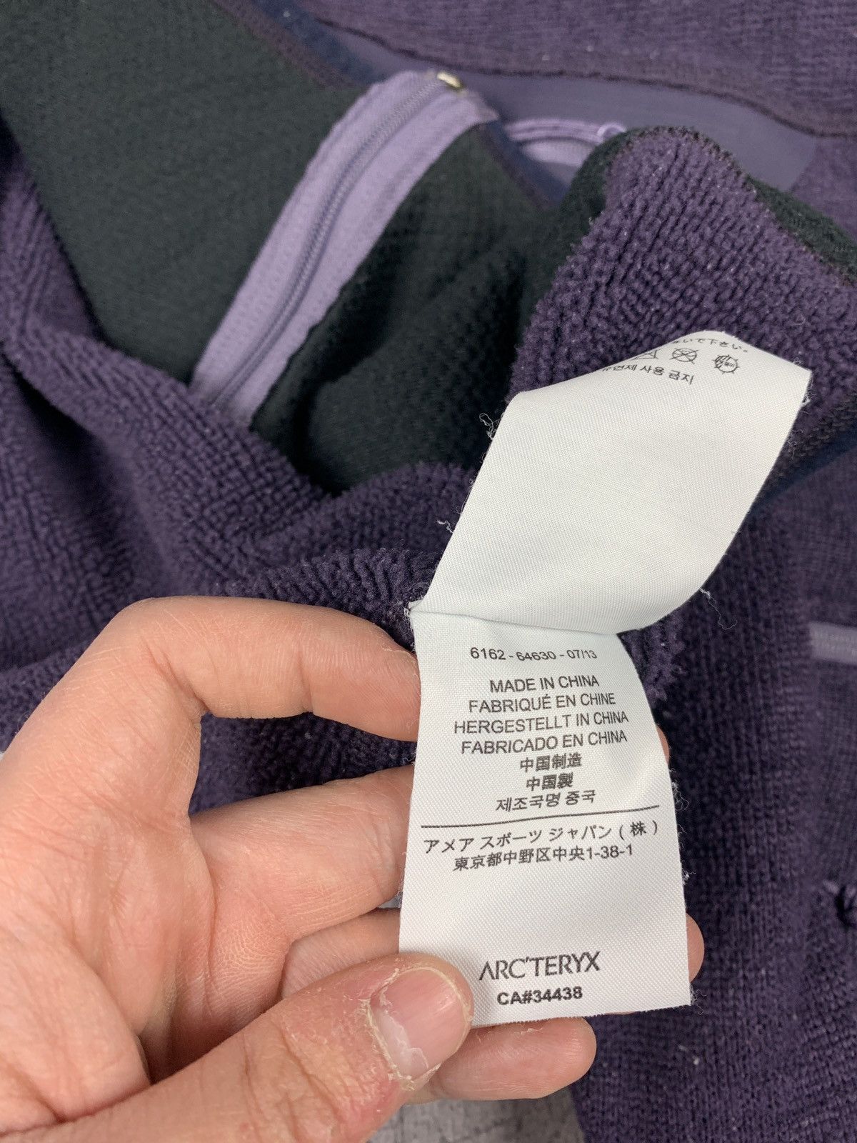 Arc'teryx Arcteryx Full Zip Hoodie Purple Size S Women’s Outdoor Ski Size S / US 4 / IT 40 - 8 Thumbnail