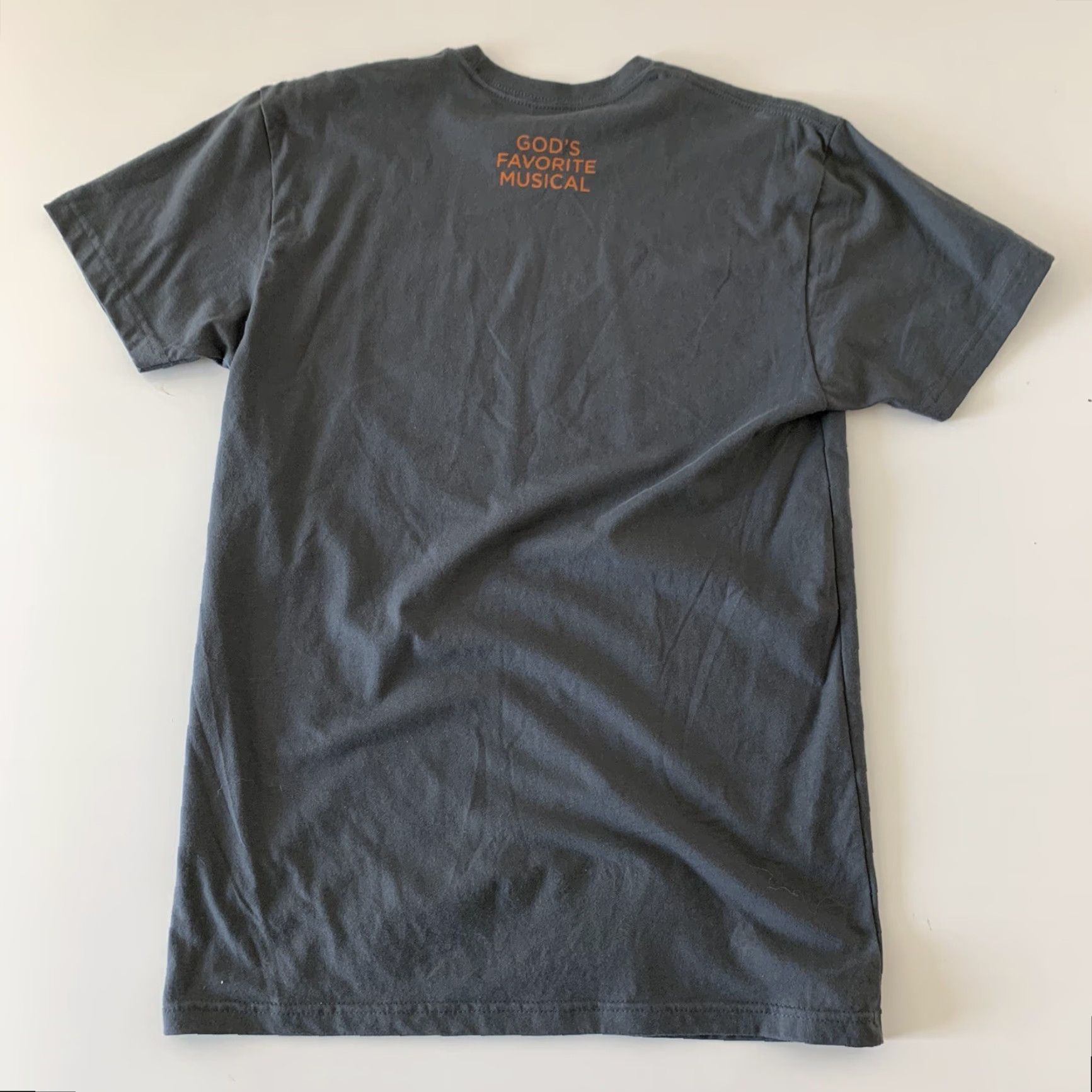 Vintage The Book of Mormon Hello! Musical Tour T-Shirt Mens S Gray Size US S / EU 44-46 / 1 - 7 Thumbnail