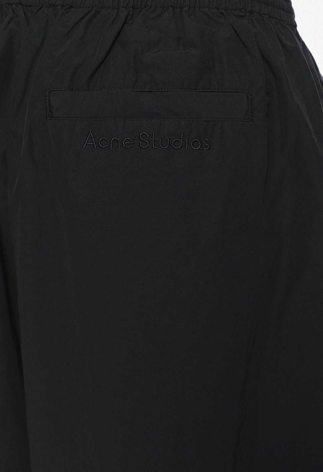 Acne Studios Acne Studios Wide-Leg Cotton & Nylon Pants Size US 34 / EU 50 - 3 Thumbnail