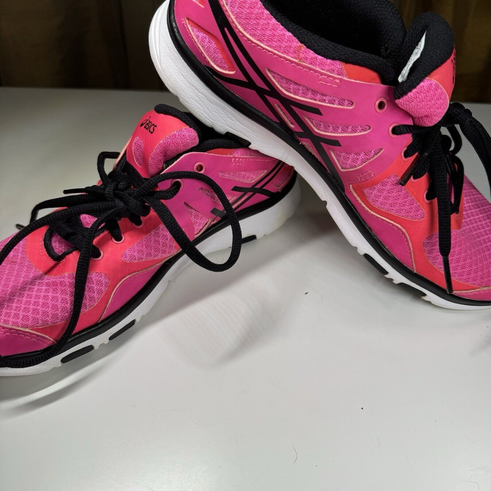 Asics Asics Gel Shoes Sneakers Neon Pink Mesh 8.5 Running Training Size US 8.5 / IT 38.5 - 4 Thumbnail
