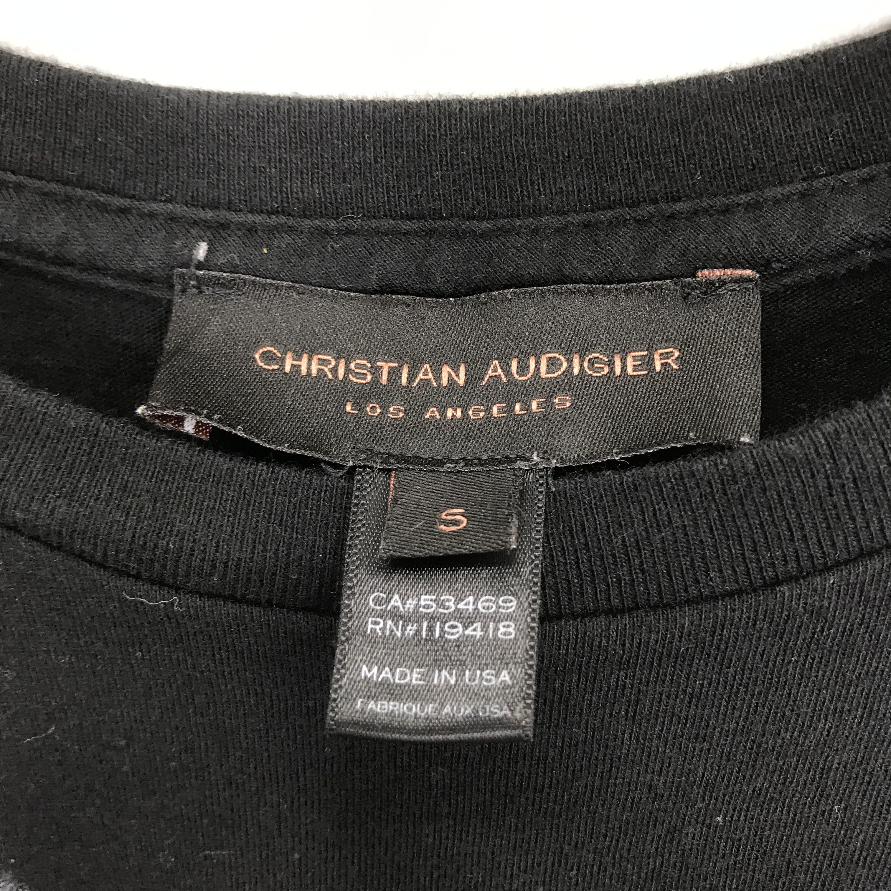Christian Audigier × Ed Hardy × Vintage Vintage Christian Audigier Los Angeles USA Designer T Shirt Size US S / EU 44-46 / 1 - 9 Thumbnail