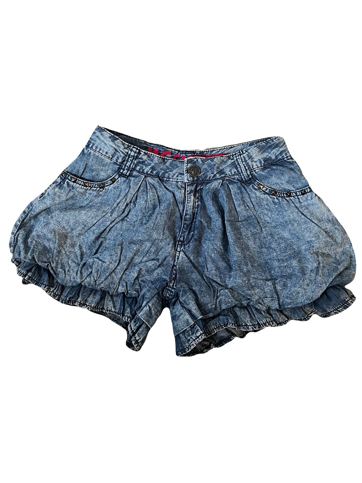 Japanese Brand Vintage Japanese Pumpkin skull shorts ☠️🖤 Size 26" / US 2 / IT 38 - 3 Thumbnail