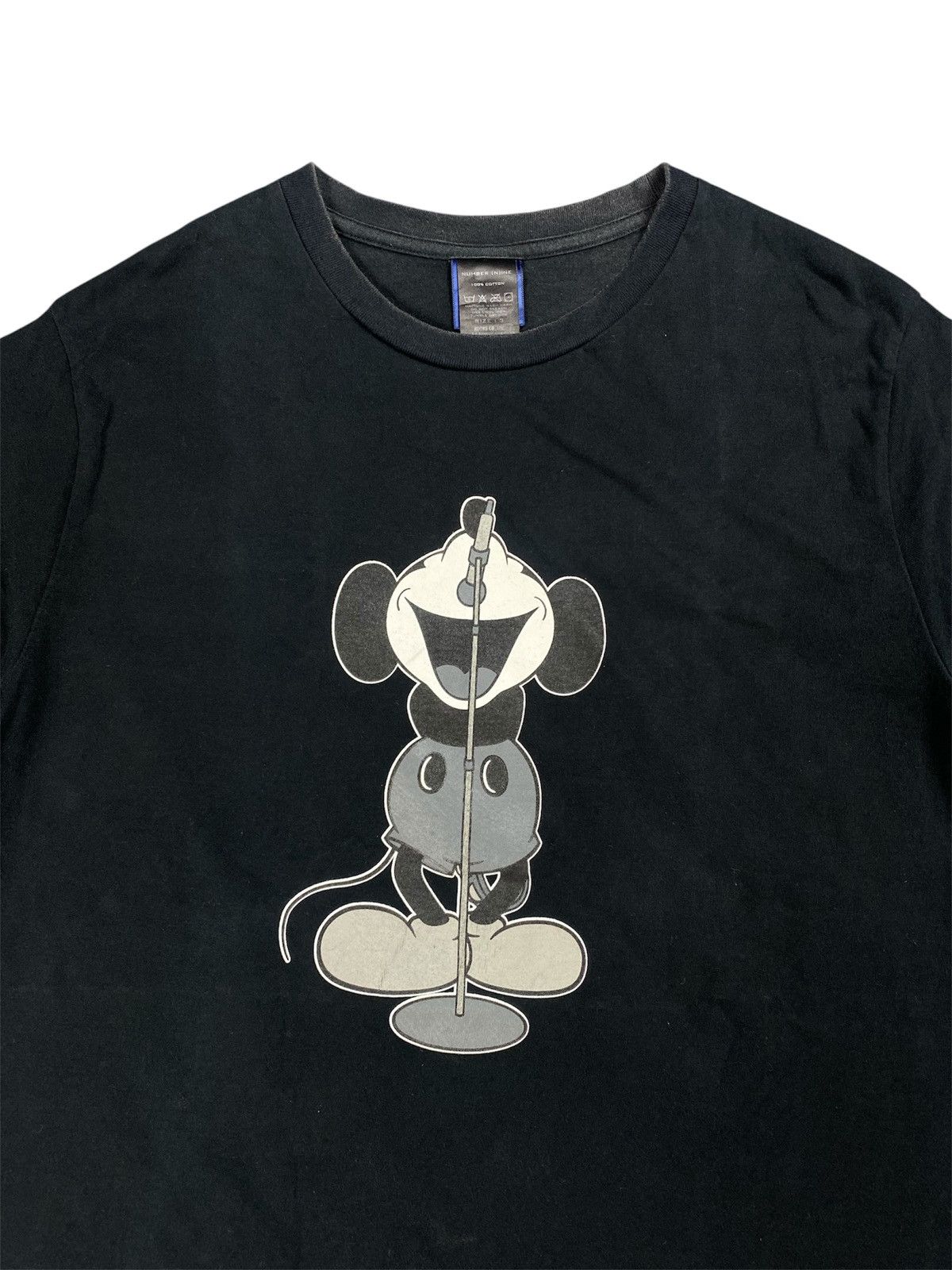 Number (N)ine Number Nine Mickey Mouse Liam Gallagher T-Shirt Size US M / EU 48-50 / 2 - 3 Thumbnail