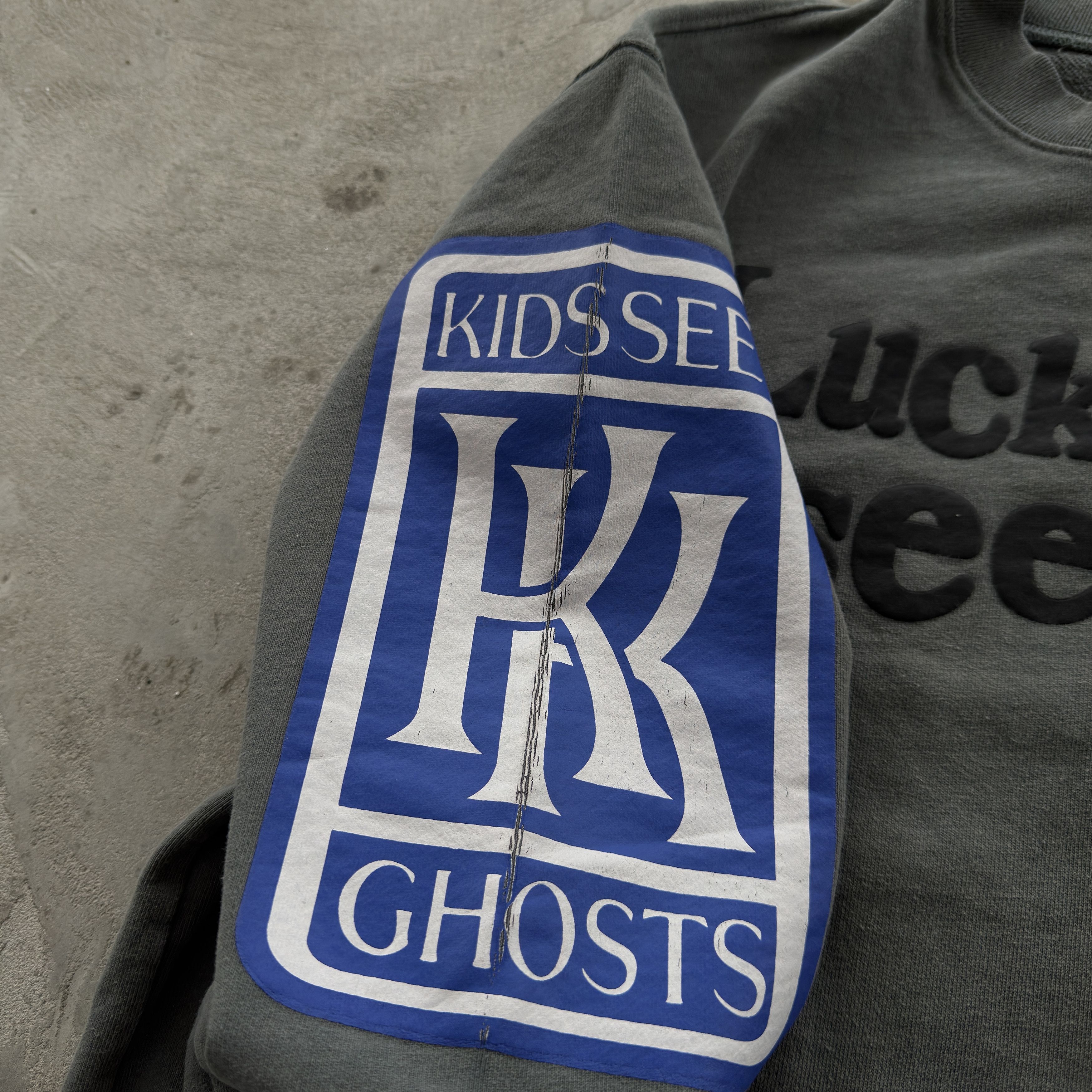 Vintage Vintage 90s Lucky Me I See Ghosts Sweatshirt Size US M / EU 48-50 / 2 - 8 Thumbnail