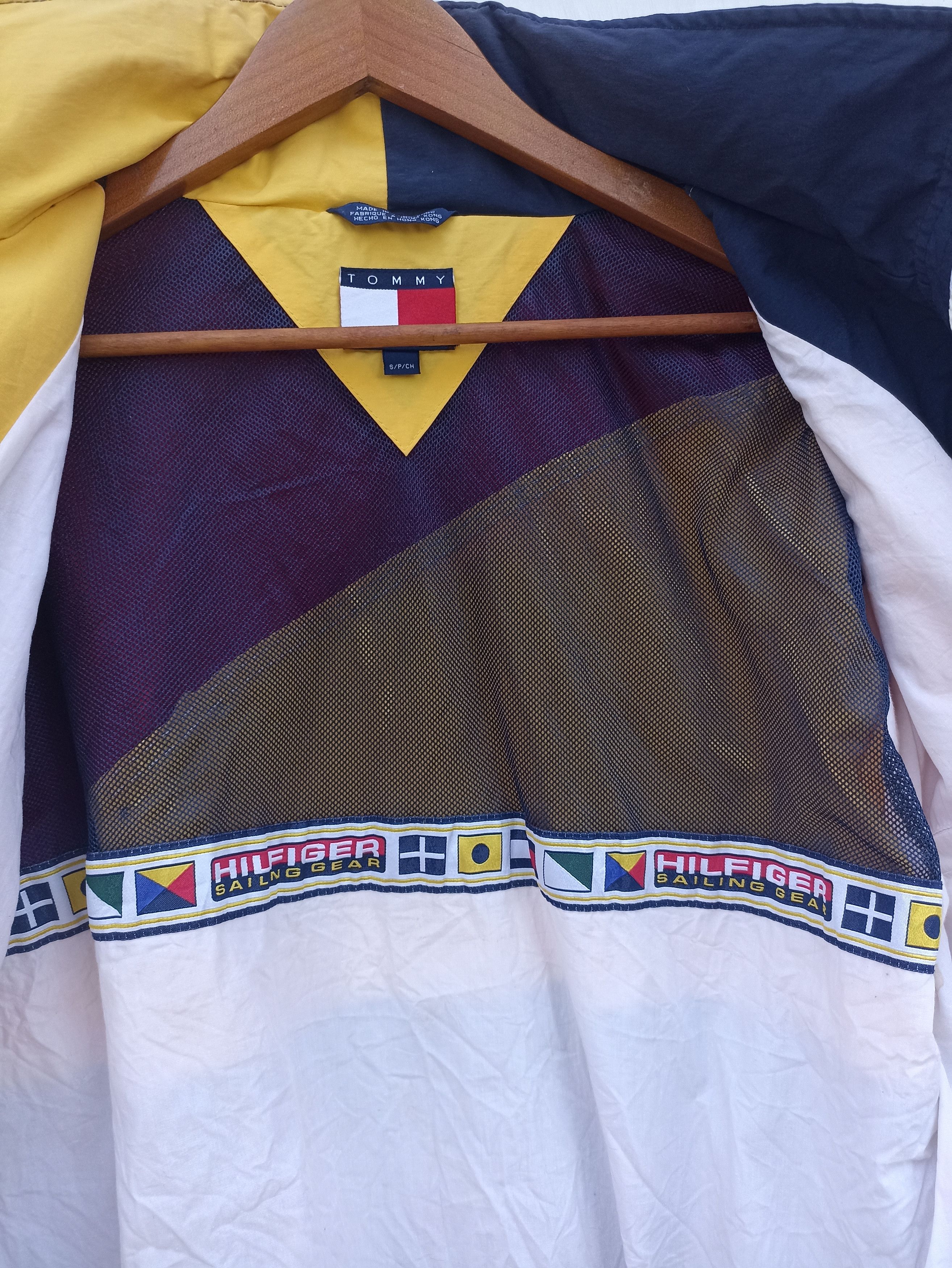 Tommy Hilfiger Vtg 90s Vtg Tommy Hilfiger jacket sailing gear multicolor Size US M / EU 48-50 / 2 - 21 Thumbnail