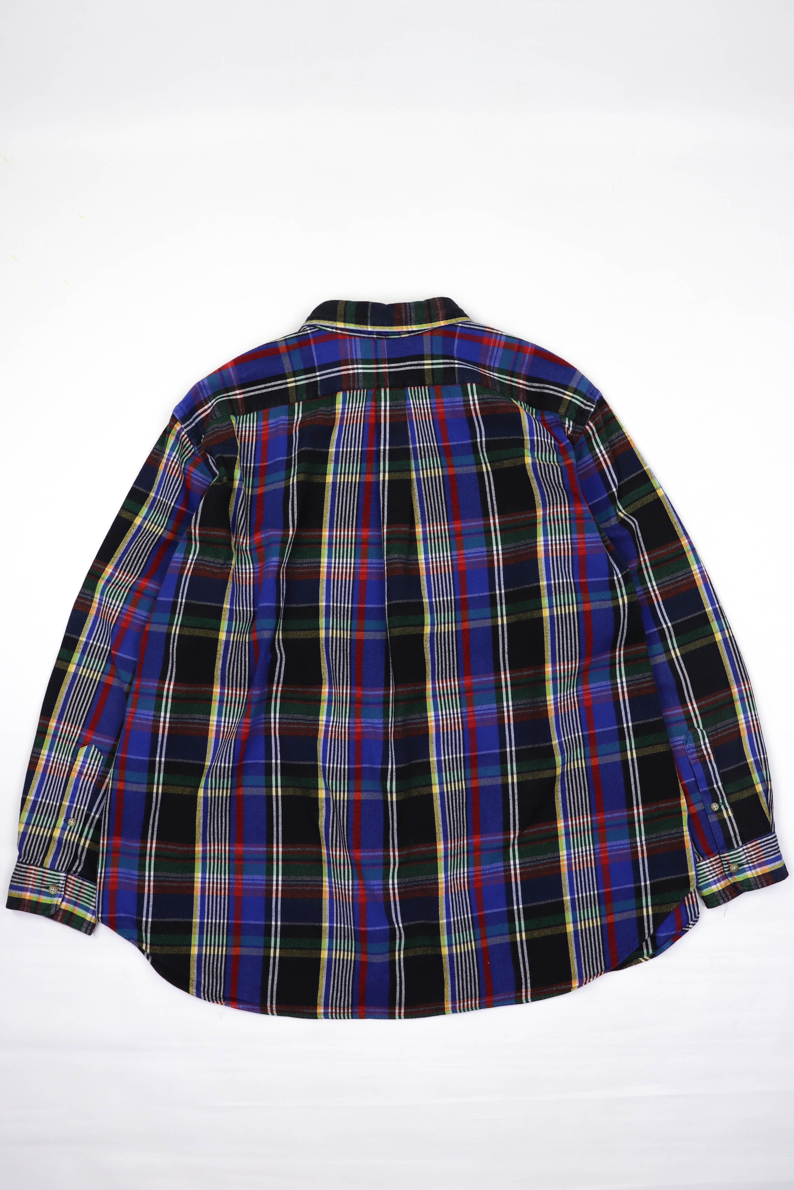 Polo by Ralph Lauren Vintage 90s Plaid Check Flannel Shirt