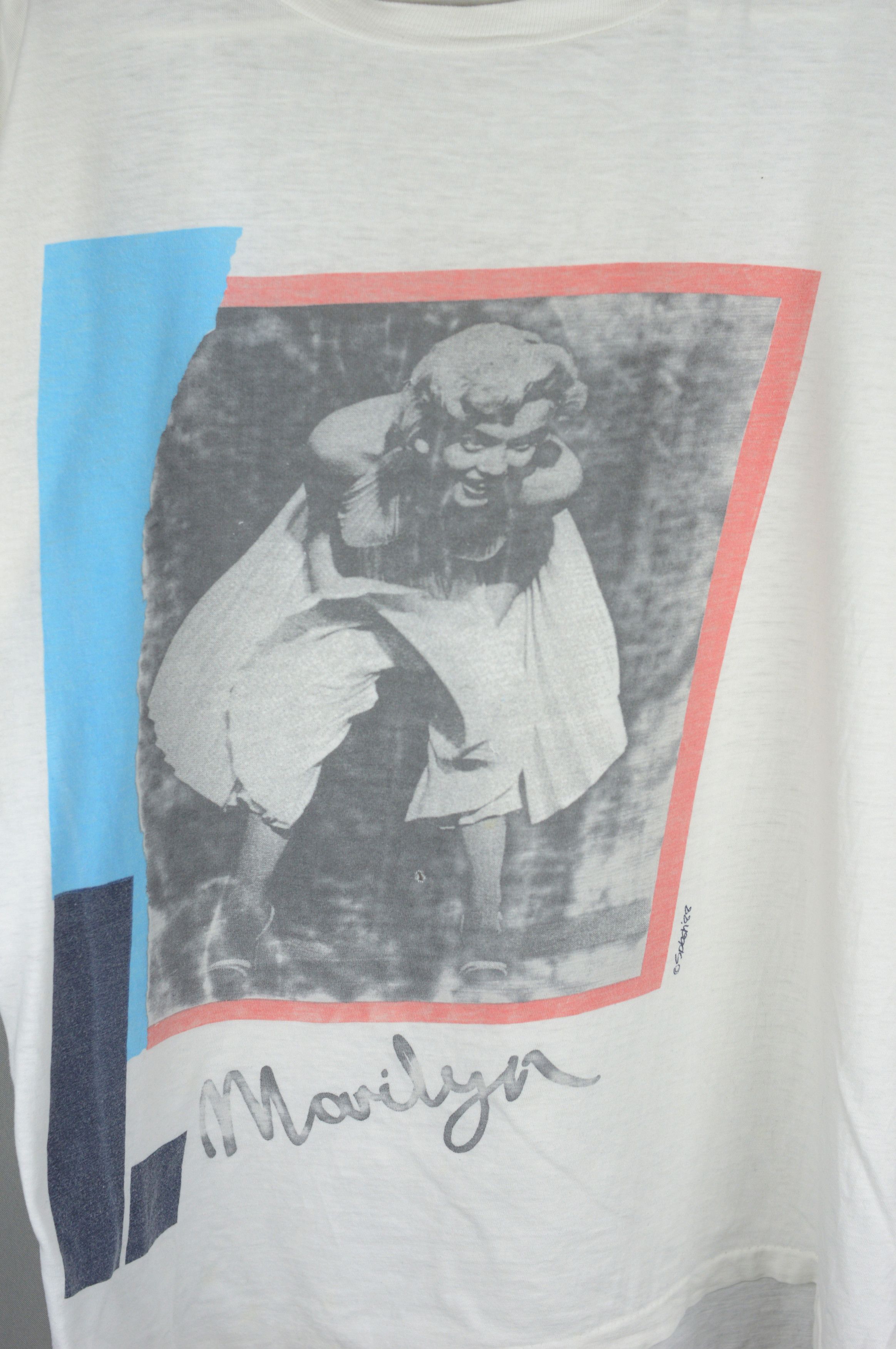 Vintage Vintage Marilyn Monroe 1988 t shirt Size US M / EU 48-50 / 2 - 2 Thumbnail