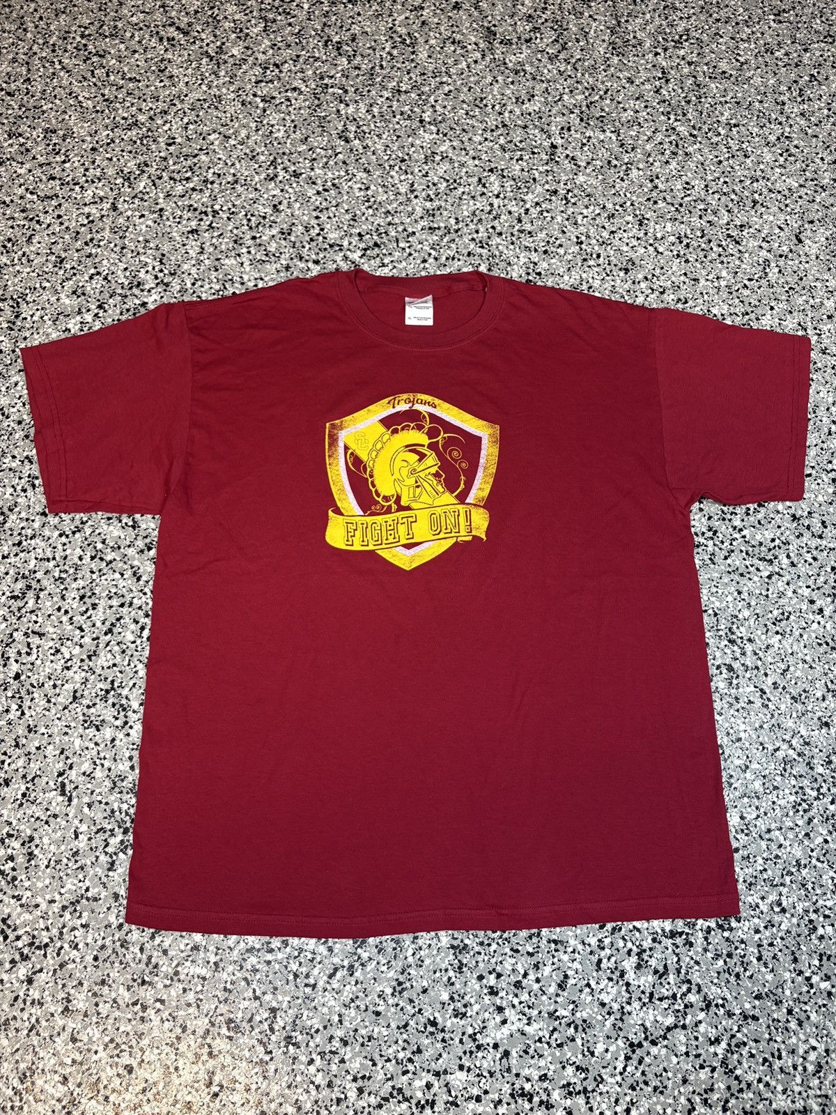 NCAA Vintage 2000s GILDAN USC Trojans “Fight On” Size XL 0529 Size US XL / EU 56 / 4 - 1 Thumbnail