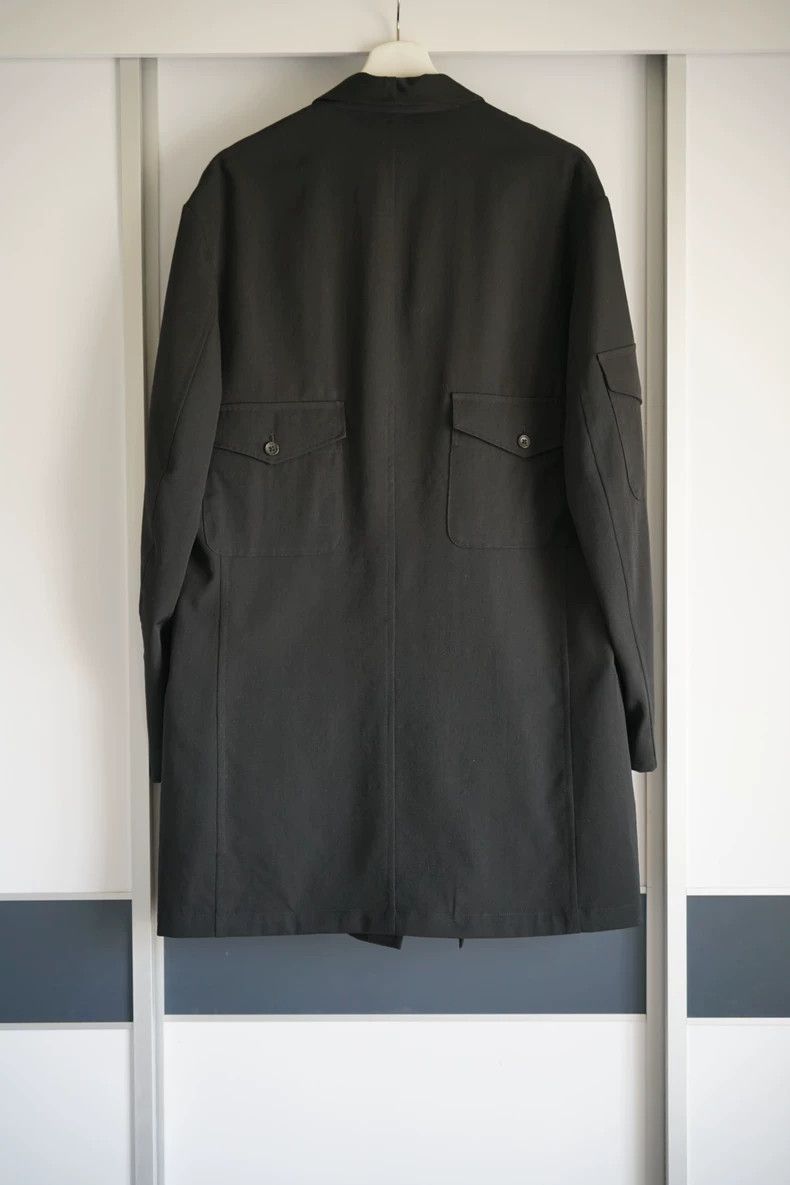 Yohji Yamamoto Yohji Yamamoto Yohji Yamamoto Zippered Pocket Long Coat Size US M / EU 48-50 / 2 - 2 Thumbnail